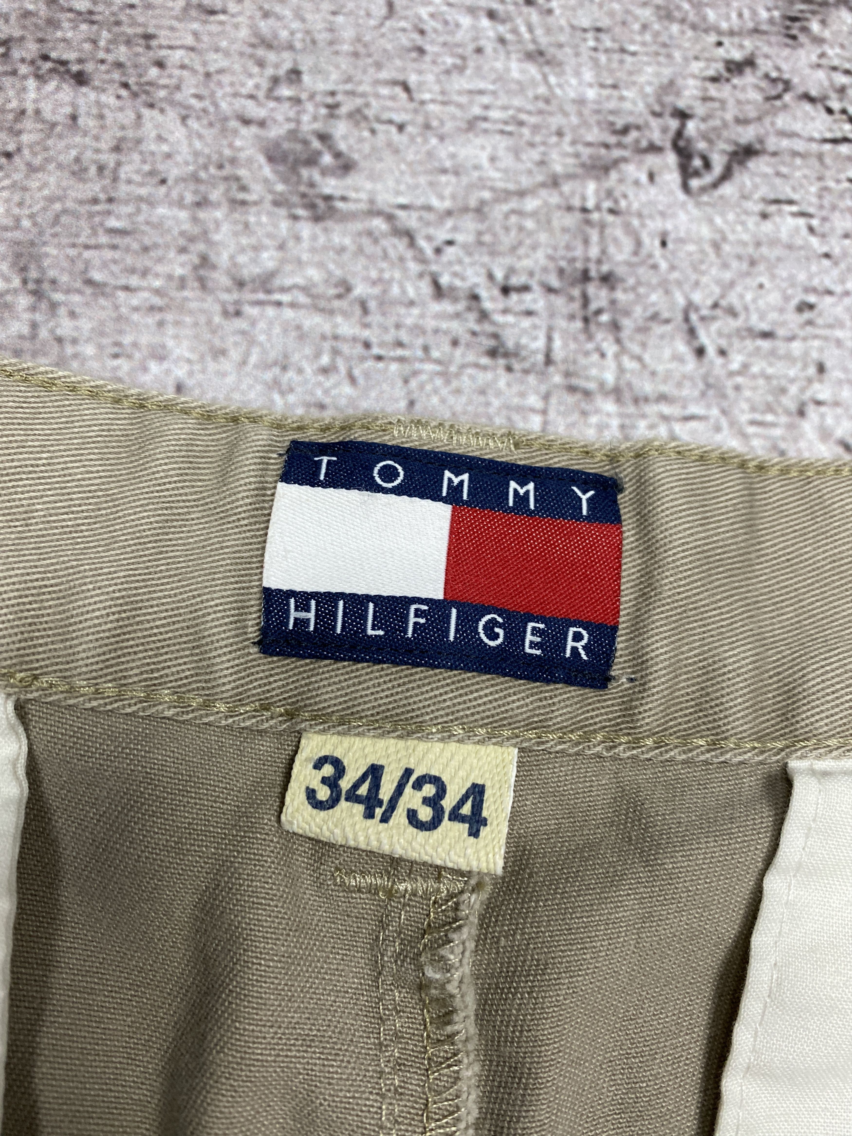 Tommy Hilfiger × Vintage Tommy Hilfiger 90s Vintage Mens Classic Chino Pants Size US 34 / EU 50 - 9 Thumbnail