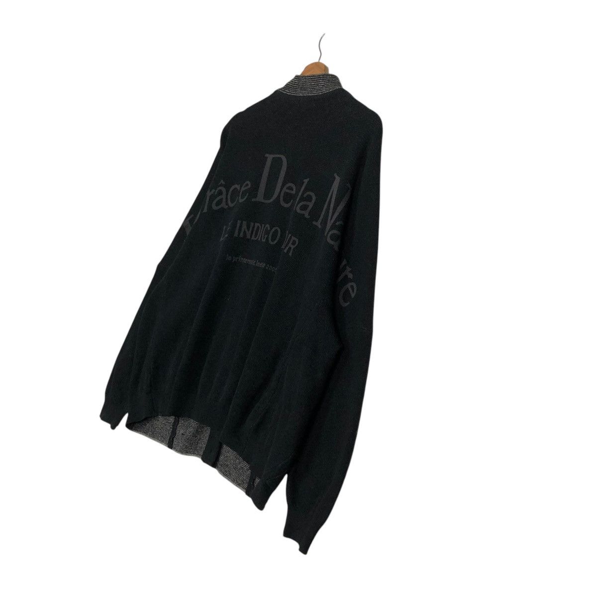 Japanese Brand 🔥VINTAGE BOMBER JACKET LE INDIGO PUR ISSEY MIYAKE Size US M / EU 48-50 / 2 - 12 Thumbnail
