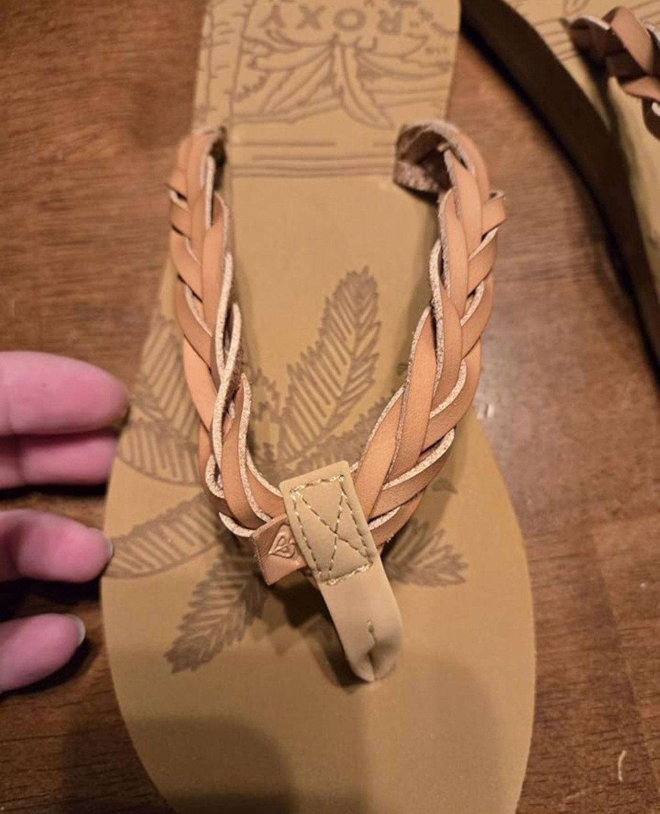 Other Roxy braided flip flops size 8 Size US 8 / IT 38 - 4 Thumbnail