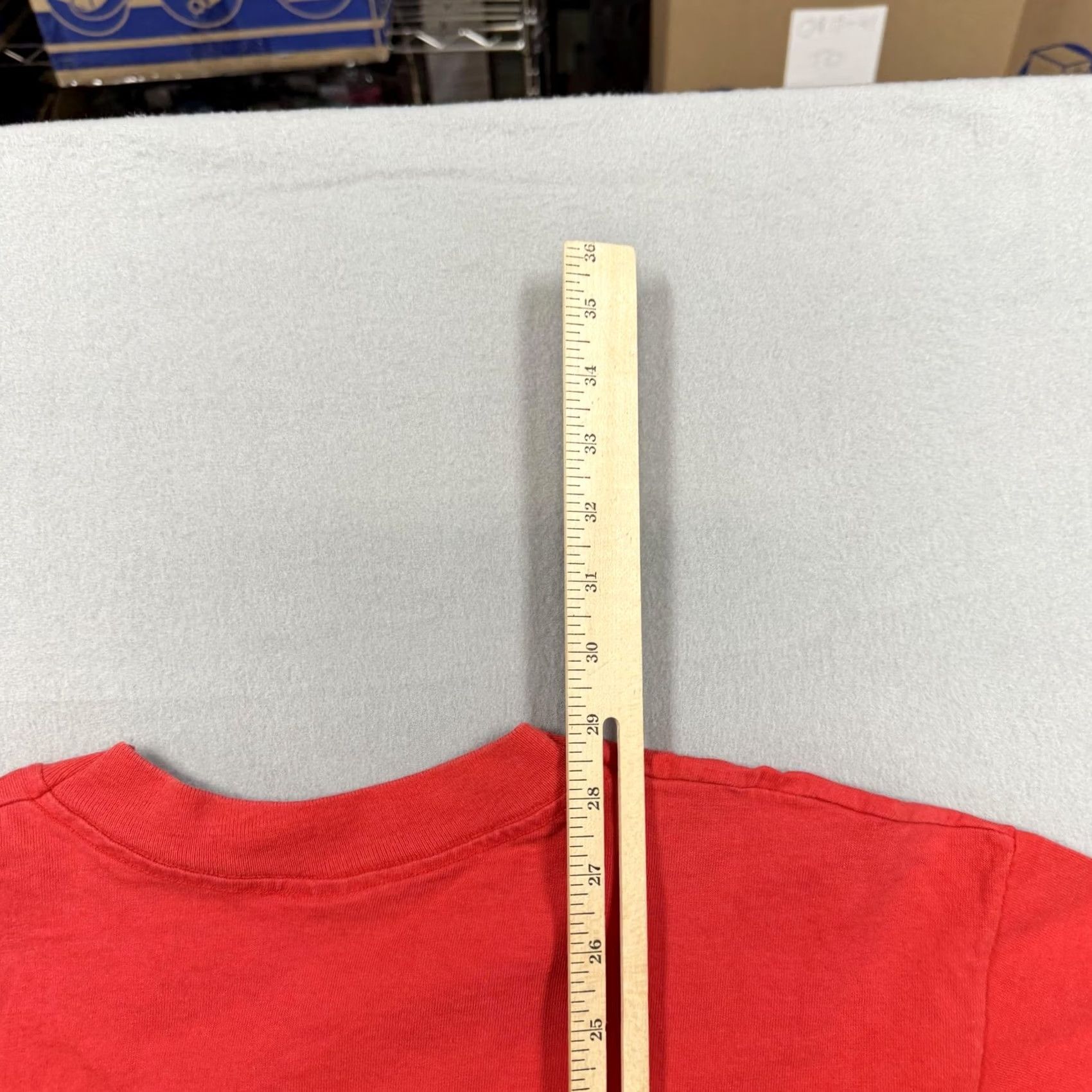 Fruit Of The Loom VINTAGE Sunset Rock Shirt Mens L Red Nature Graphic Fruit of the Loom 90s Size US L / EU 52-54 / 3 - 6 Thumbnail