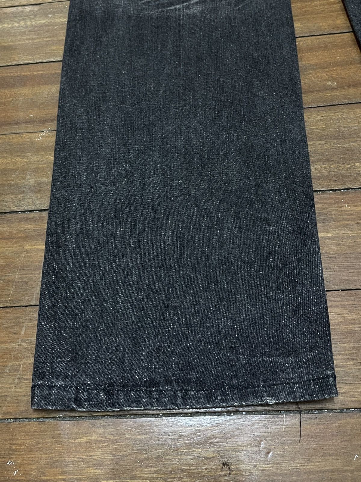 14th Addiction Rare Design Vintage Japanese Brand LowBox Jeans 1990s Size US 32 / EU 48 - 7 Thumbnail