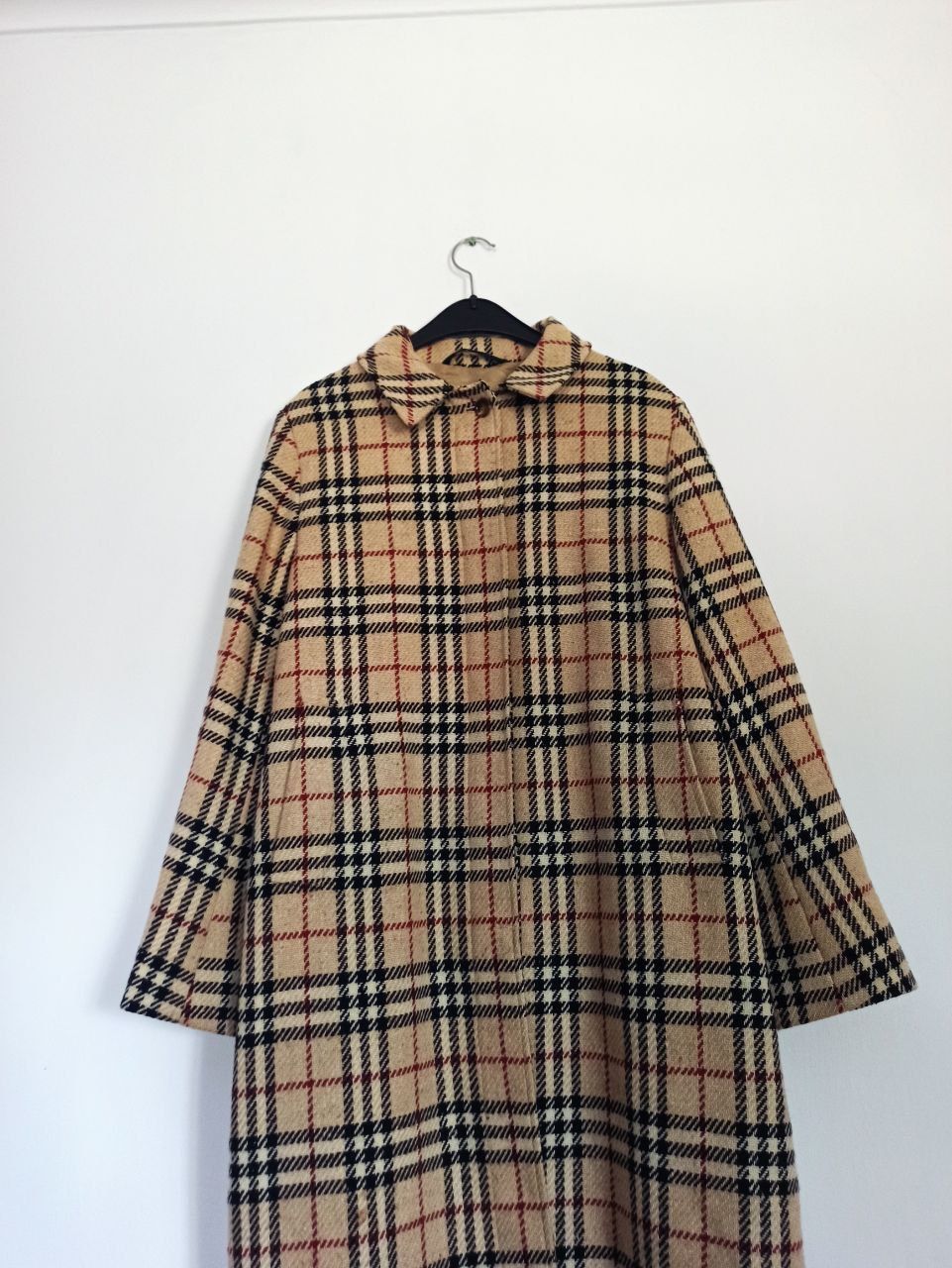 Burberry Burberry 10R Wool Coat Nova Check Jacket Size M / US 6-8 / IT 42-44 - 3 Thumbnail