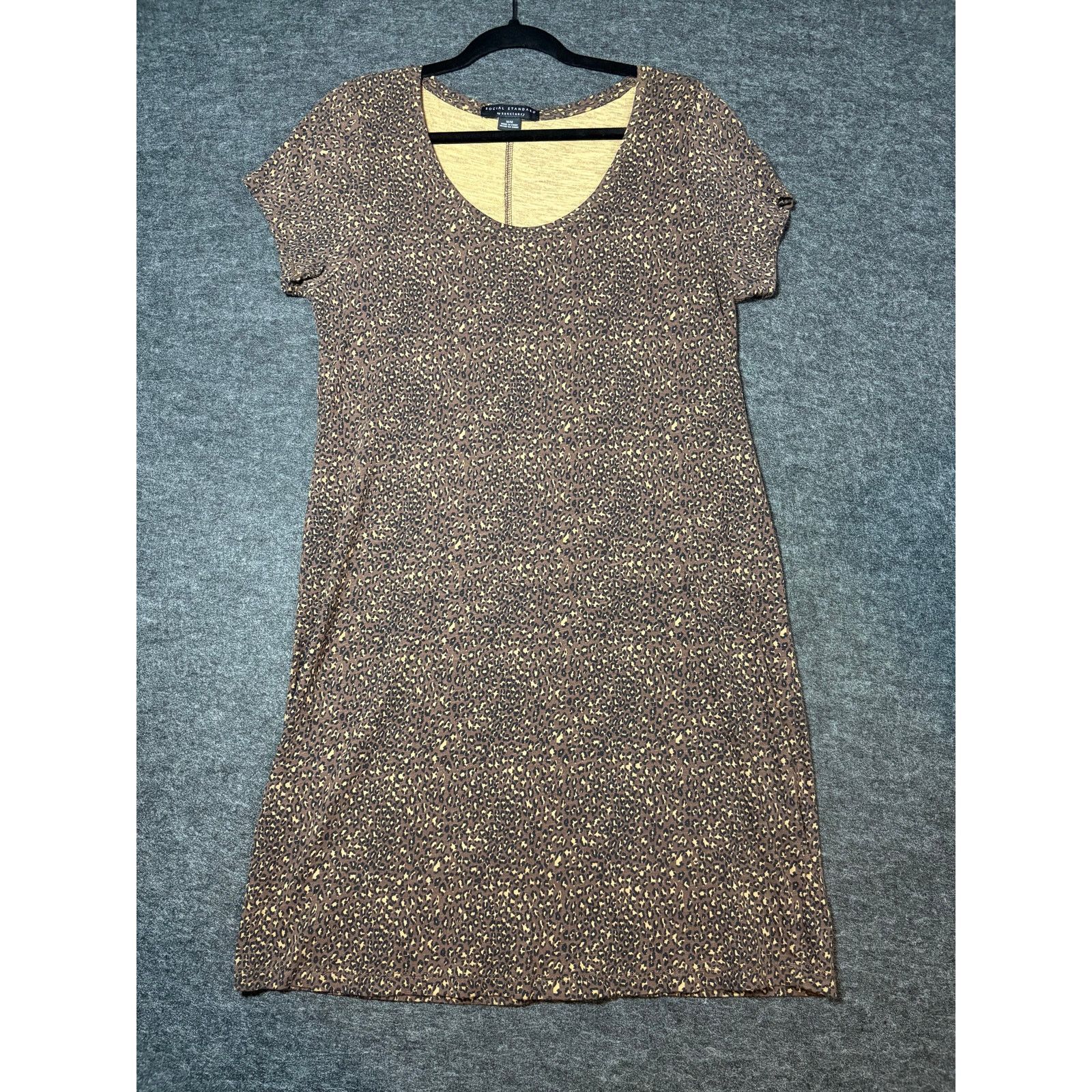 Other Social Standard Leopard Print Dress Medium Casual 0474 Size M / US 6-8 / IT 42-44 - 1 Thumbnail