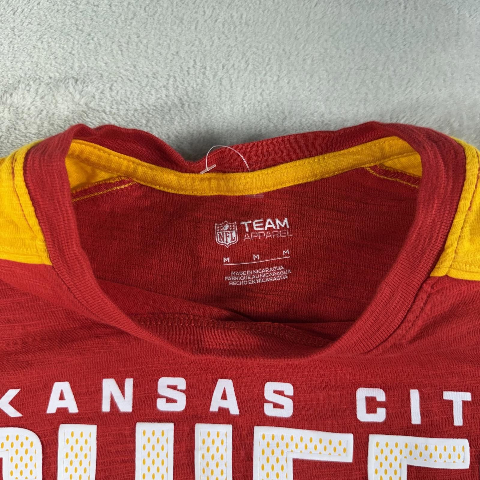 NFL NFL Shirt Unisex M Red Kansas City Chiefs Football Size M / US 6-8 / IT 42-44 - 3 Thumbnail