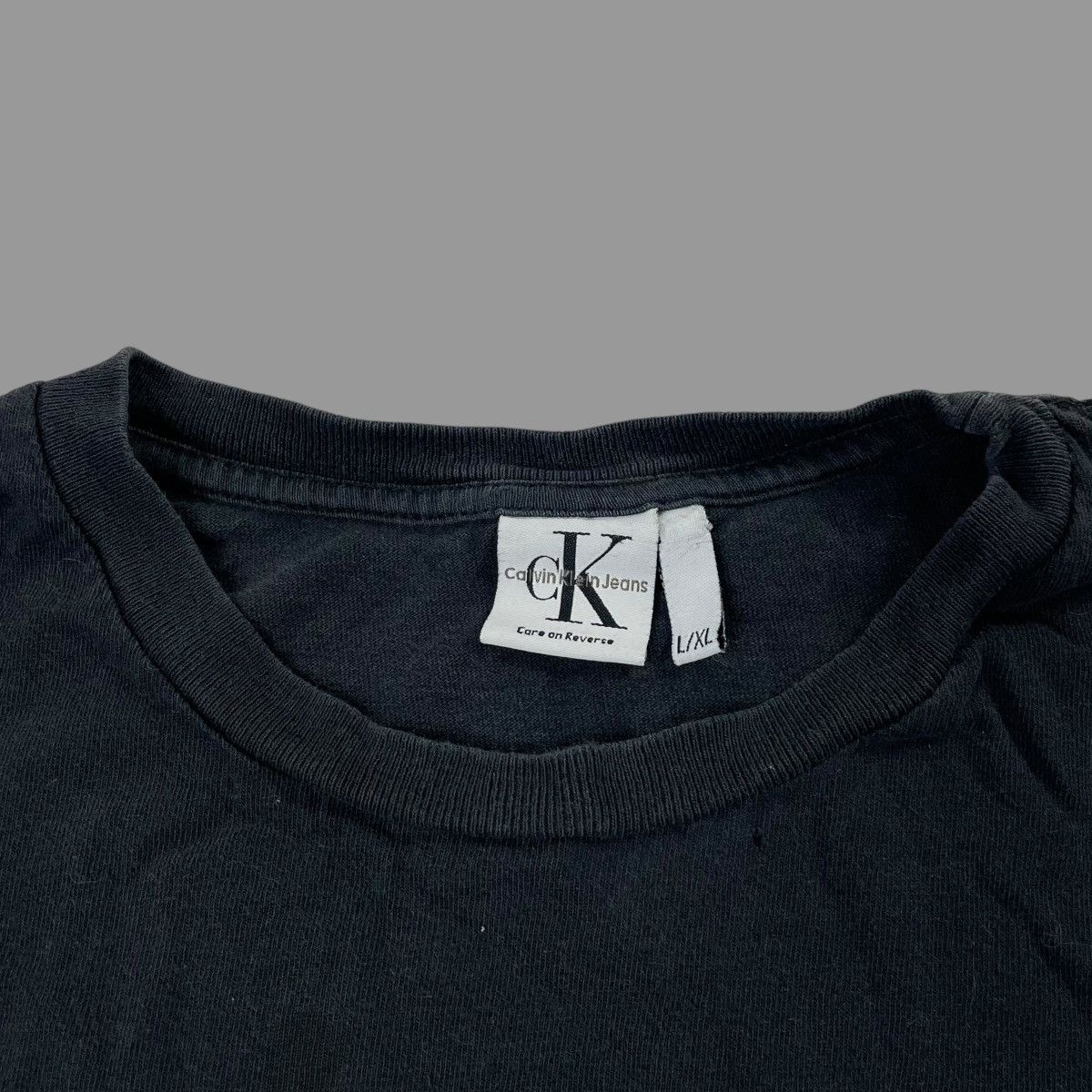 Calvin Klein × Vintage Vintage 90s single stitch Calvin Klein shirt Size US L / EU 52-54 / 3 - 5 Thumbnail