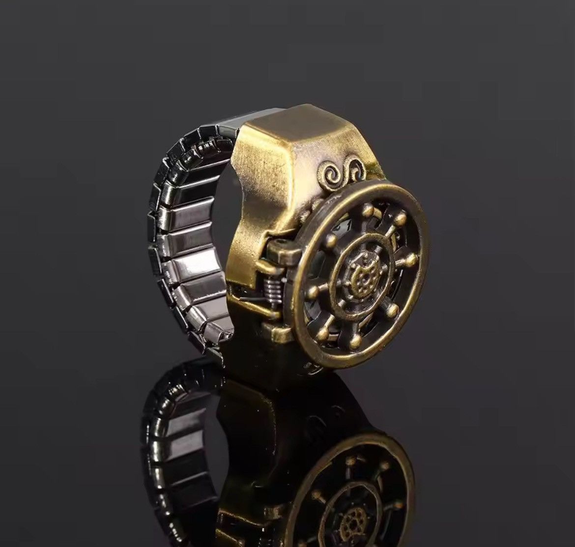 Japanese Brand Finger Watch Ring Size ONE SIZE - 1 Thumbnail