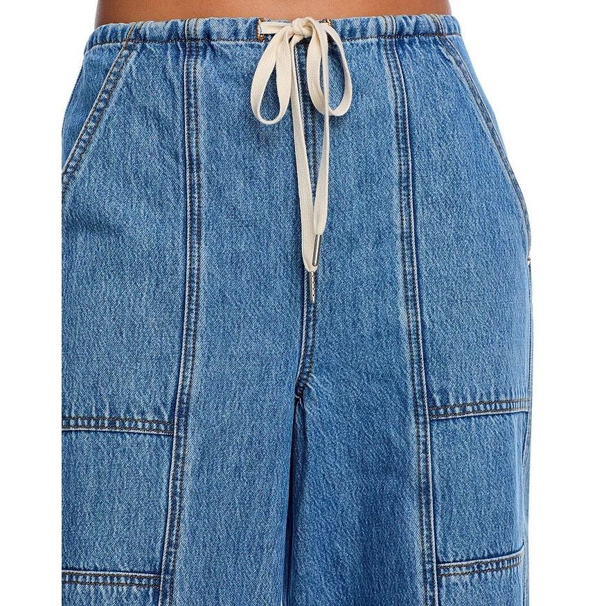 BLANKNYC BlankNYC Women Fan Mail Low Rise Barrel Leg Jeans Size S Size 28" / US 6 / IT 42 - 3 Thumbnail