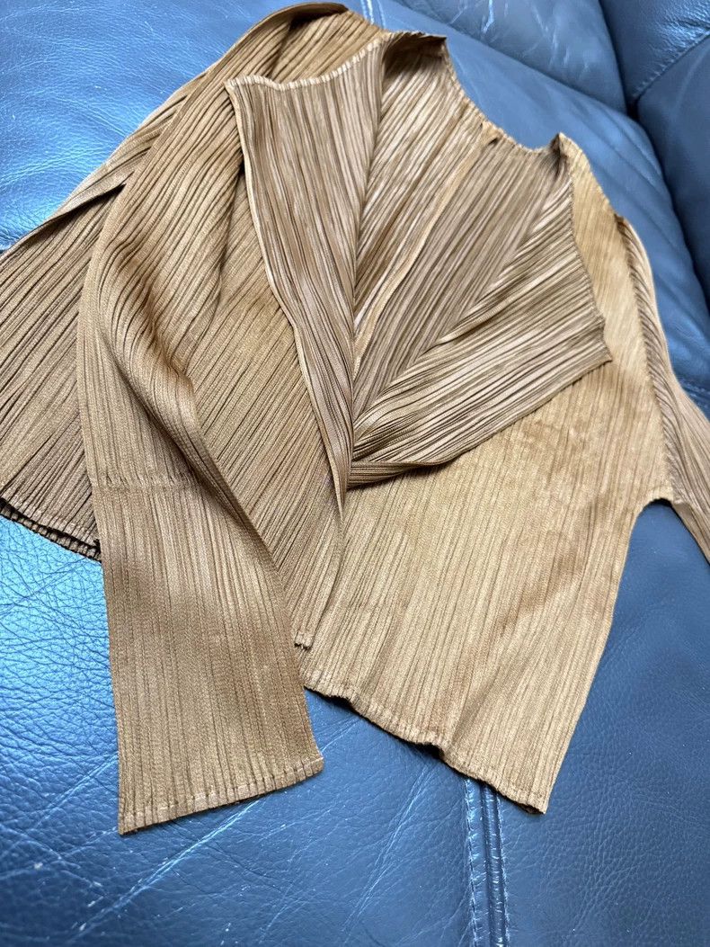 Issey Miyake issey miyake size:3 Pleated cardigan 2506-Nextarrow Size XXS / US 00 / IT 34 - 6 Thumbnail
