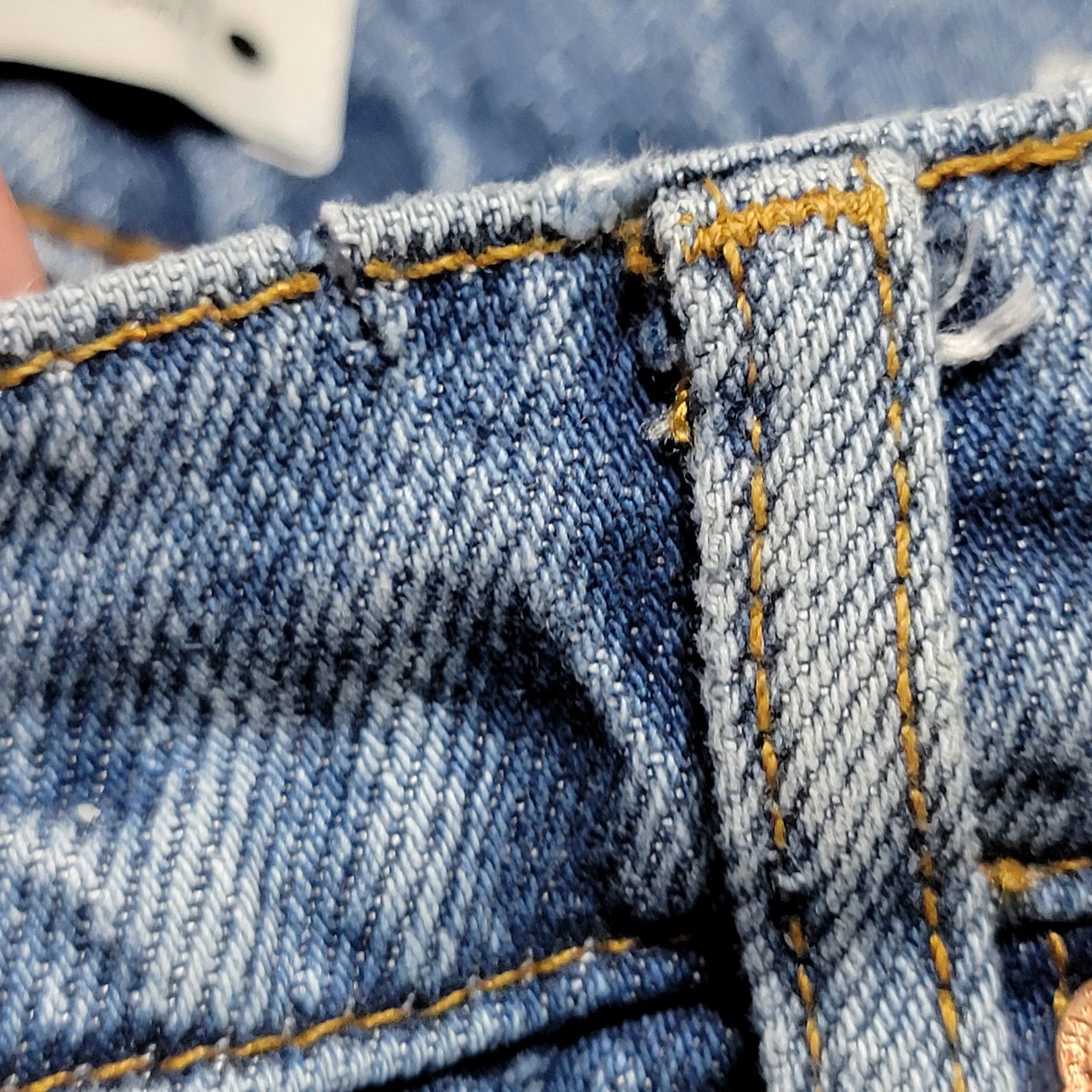 Zara Zara 90's Full Length Straight Denim Jeans w/ Raw Hem - 6 Size 28" / US 6 / IT 42 - 11 Thumbnail