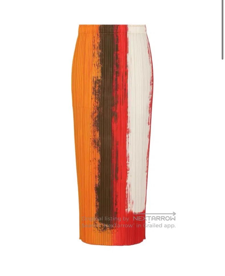 Issey Miyake Issey Miyake Red Sheer Cardigan Size M / US 6-8 / IT 42-44 - 4 Thumbnail