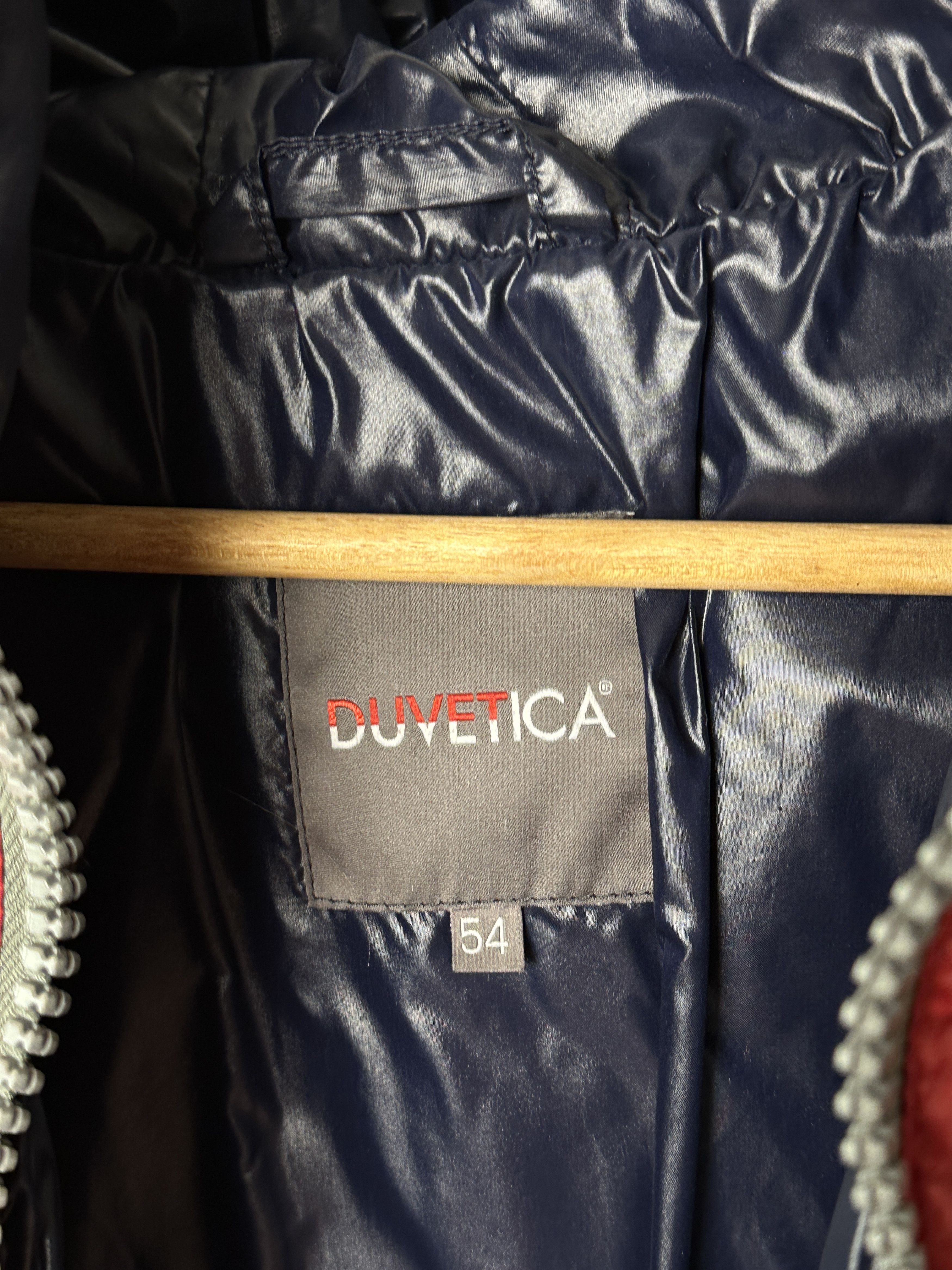 Duvetica DUVETICA Womens Red Full Zip Hooded Down Puffer Jacket Size US L / EU 52-54 / 3 - 6 Thumbnail