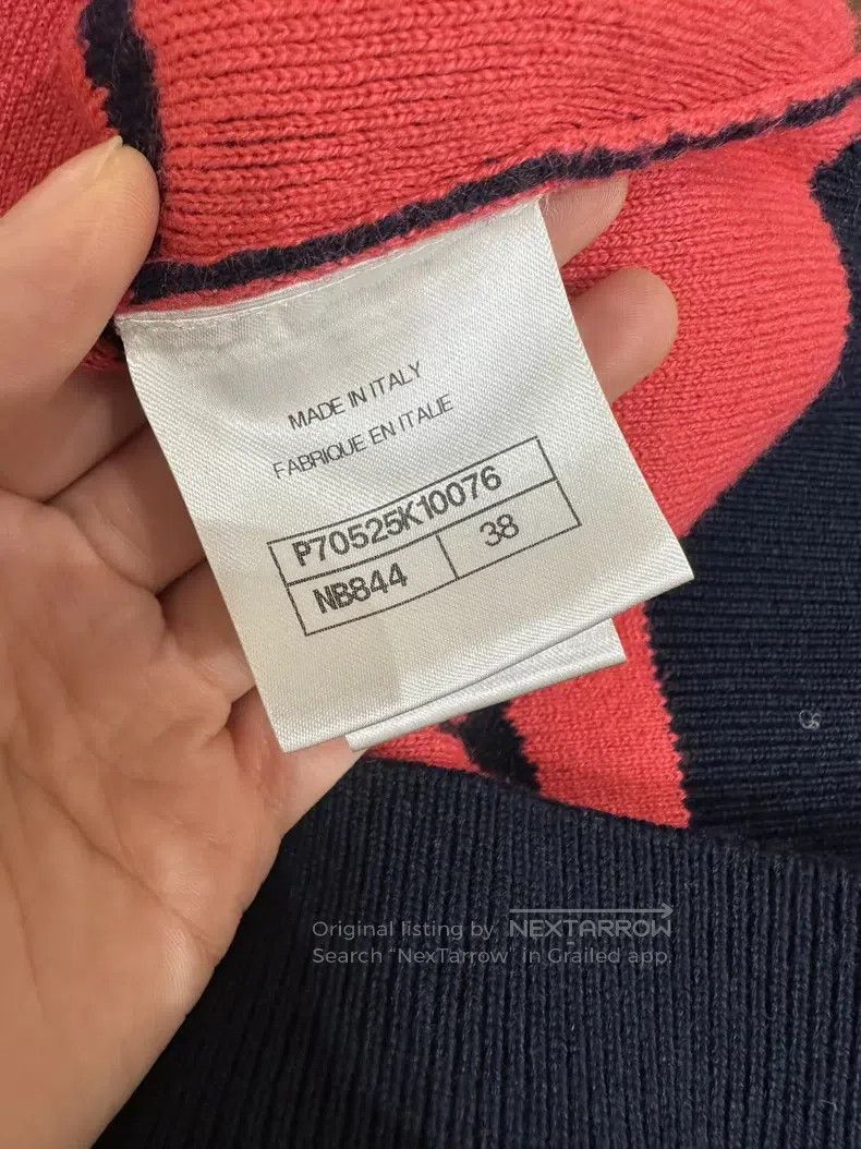 Chanel Chanel Dark blue popular double c logo sweater Size XS / US 0-2 / IT 36-38 - 4 Thumbnail