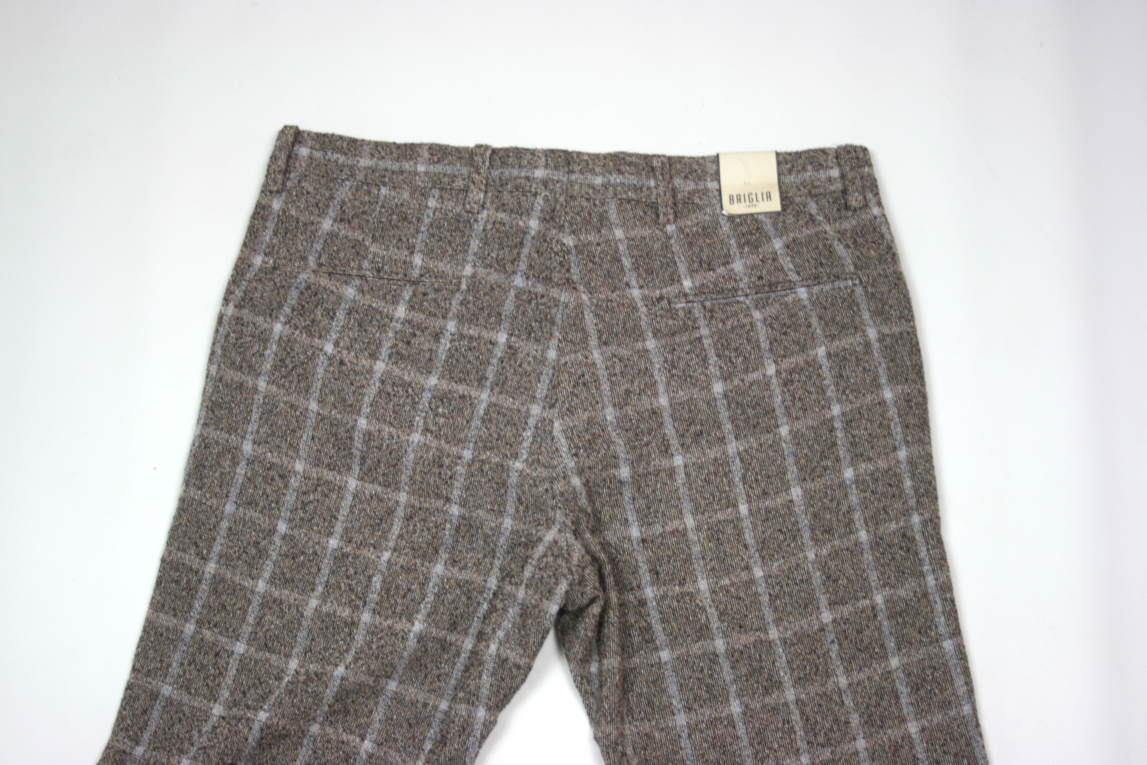 Other Briglia Plaid Slim Pants With Tags Size US 32 / EU 48 - 4 Thumbnail