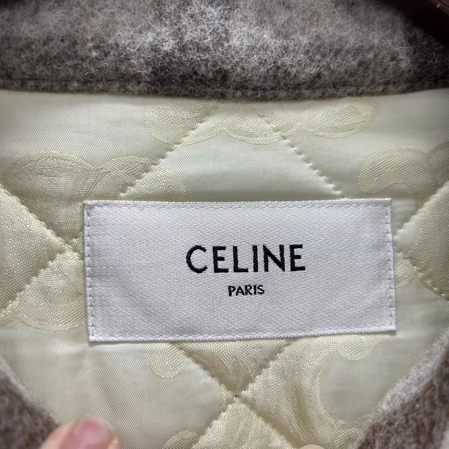 Celine Celine NWT Checkered Lapel Shirt-Style Jacket 34 Size XXS / US 00 / IT 34 - 3 Thumbnail