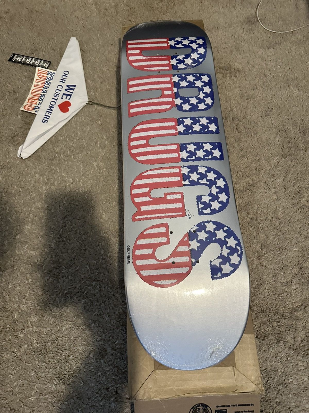 Supreme Supreme Drugs Skateboard Deck Size ONE SIZE - 5 Thumbnail