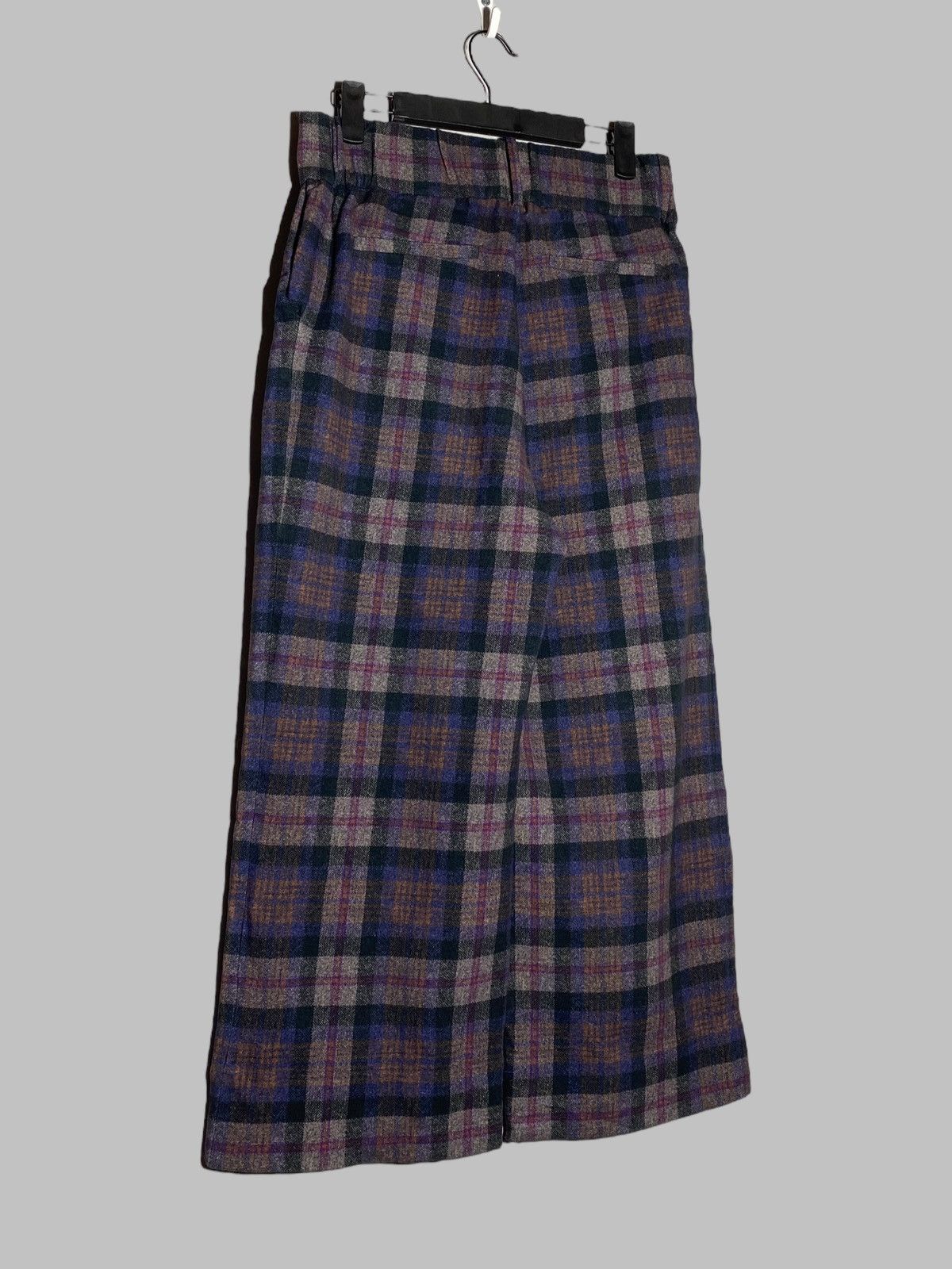 Circolo 1901 Circolo 1901 Tartan Check Women’s Straight Cropped Pants Size 27" / US 4 / IT 40 - 3 Thumbnail