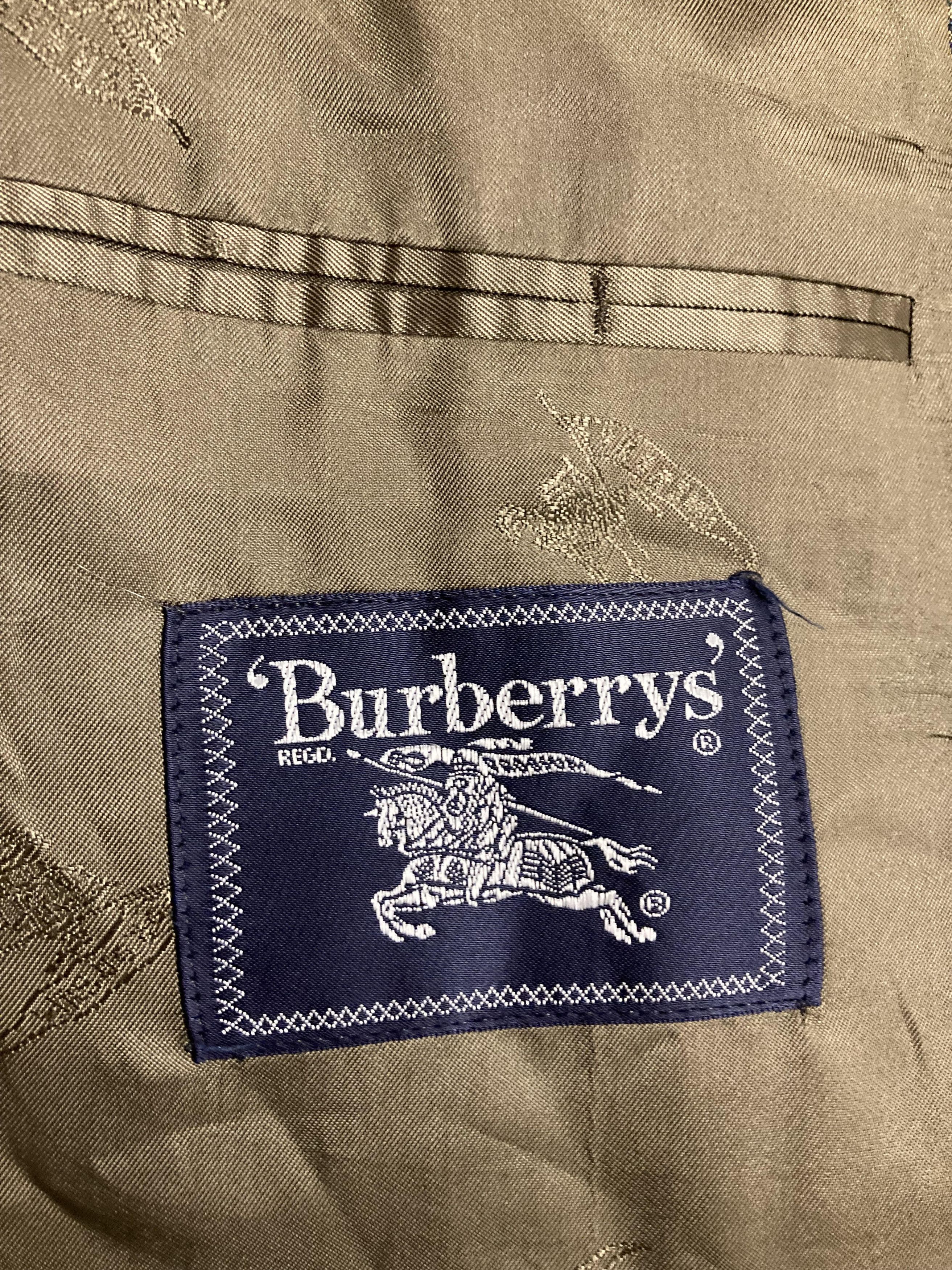 Burberry × Burberry Prorsum × Vintage Vintage Burberry Prorsum Checked Classic Blazer Size US XL / EU 56 / 4 - 4 Thumbnail
