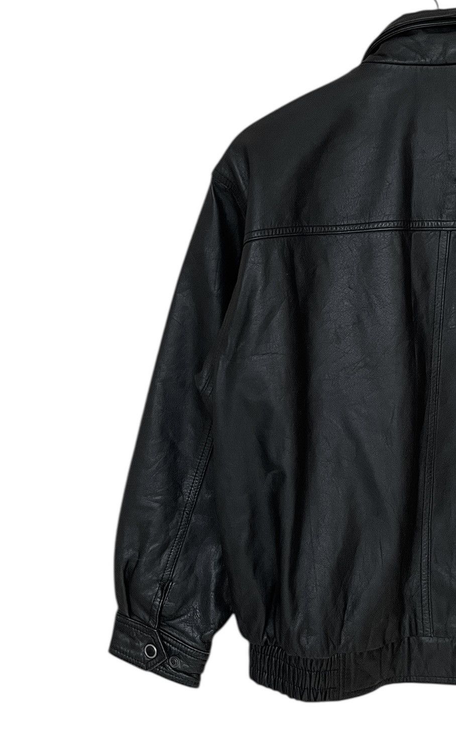Branded Leather Vintage Japanese Brand Seahop Club Leather Jacket 1990s Size US M / EU 48-50 / 2 - 5 Thumbnail