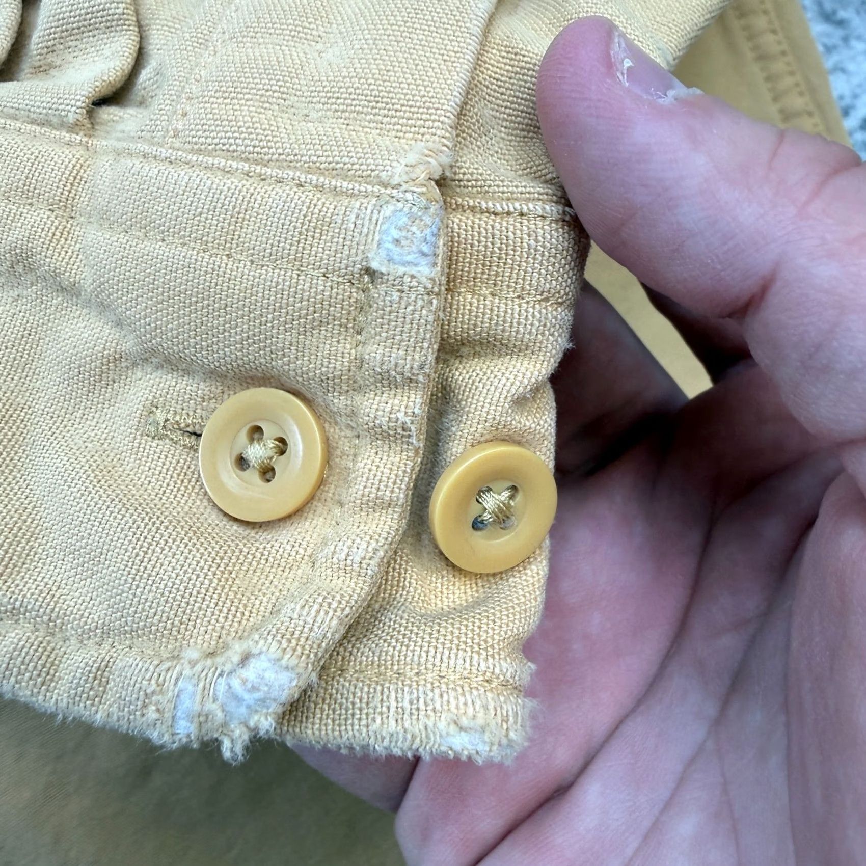 Vintage L.L.Bean Shirt Mens MT Yellow Flannel Heavyweight Cotton Button-Up Chore Workwear Casual Size US M / EU 48-50 / 2 - 3 Thumbnail