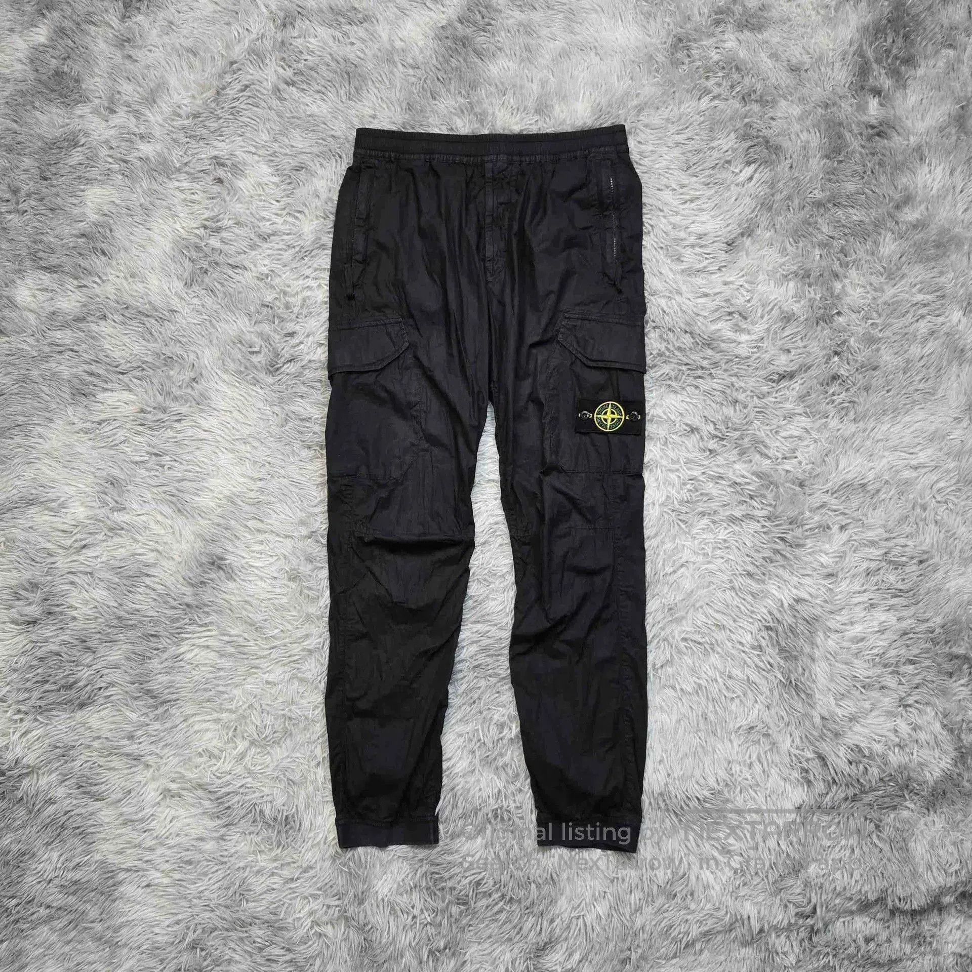 Stone Island stone island logo pocket casual long pants. Size US 32 / EU 48 - 1 Thumbnail
