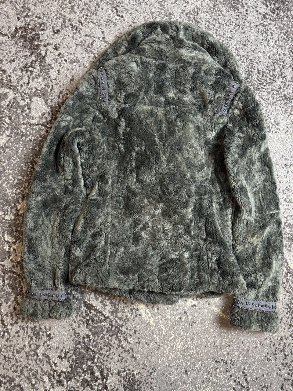 Japanese Brand × Vintage Vintage Y2K Fur Avantgarde Opium Carti Style Jacket Size US M / EU 48-50 / 2 - 9 Thumbnail