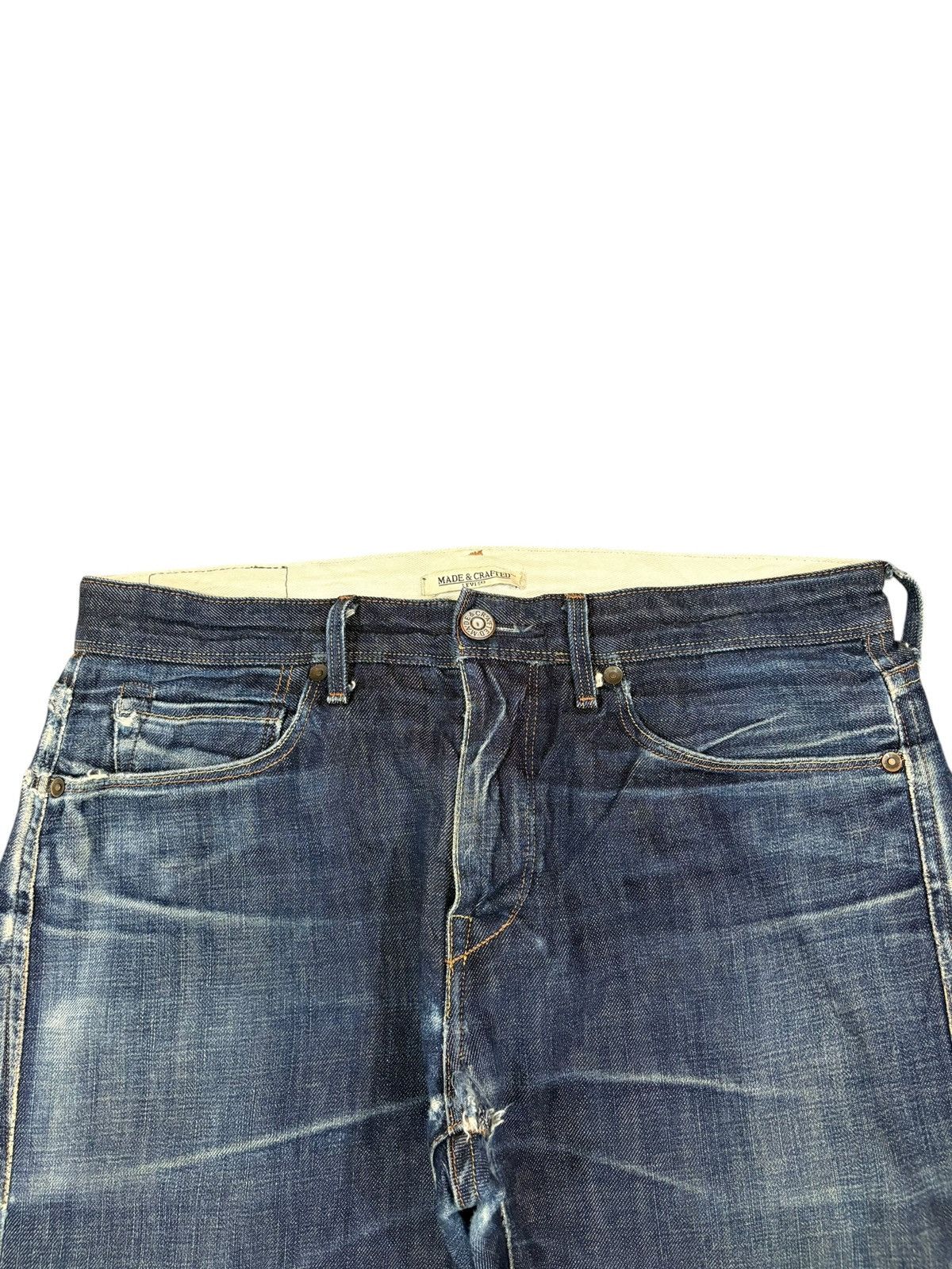 Levi's Made & Crafted Vintage Y2k Levis Made & Crafted Blue Wash Jeans Size US 31 - 4 Thumbnail