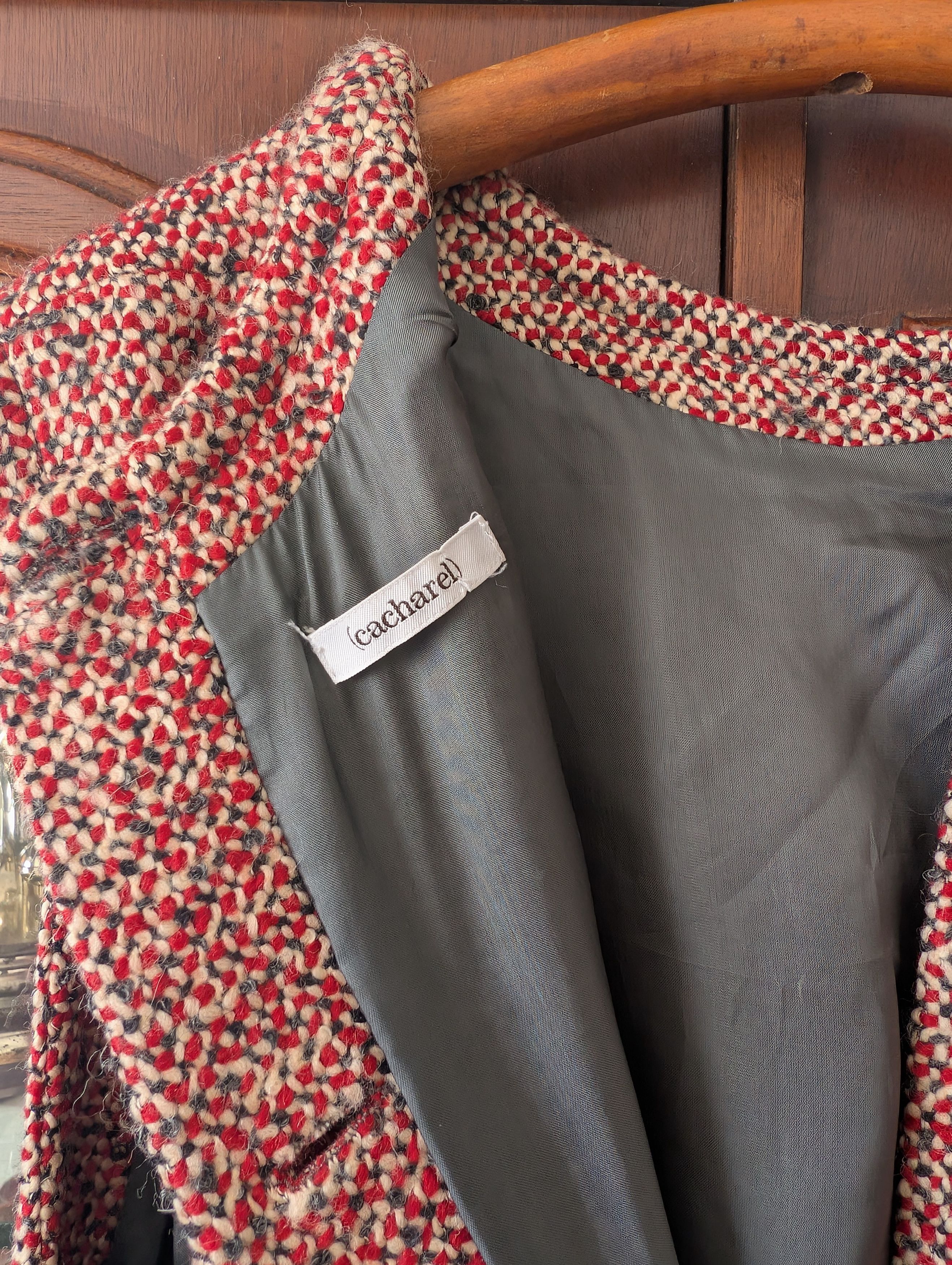 Cacharel Cacharel tweed knit vest dress Size S / US 4 / IT 40 - 3 Thumbnail
