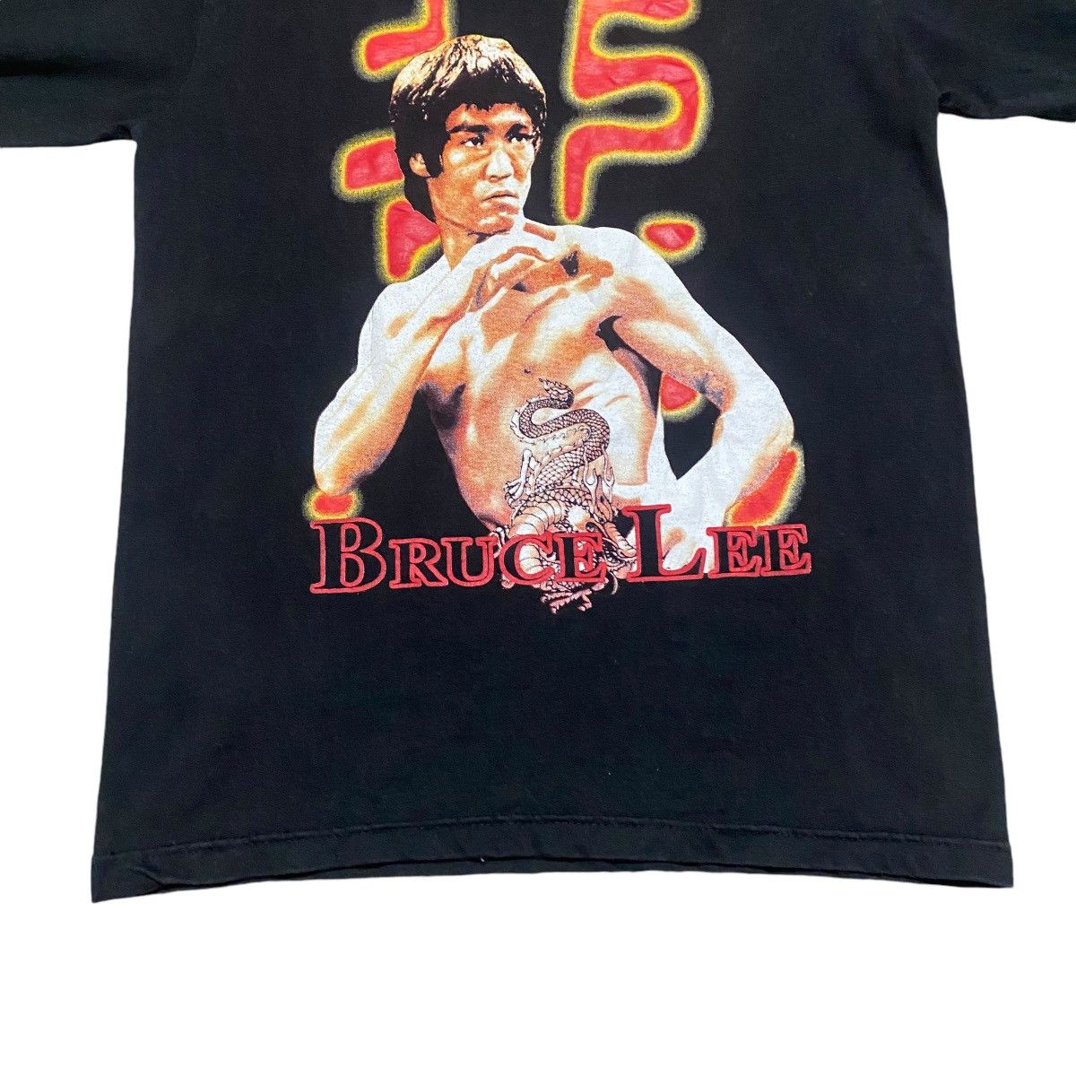 Vintage BRUCE LEE Shirt Longsleeve Size US S / EU 44-46 / 1 - 3 Thumbnail