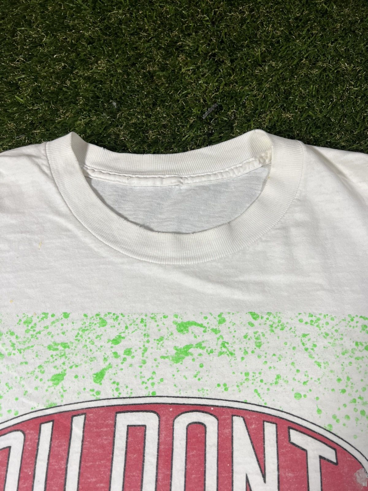 NASCAR Vintage 90s Jeff Gordon Neon Vibrant NASCAR Racing Car Tee Size US XL / EU 56 / 4 - 3 Thumbnail