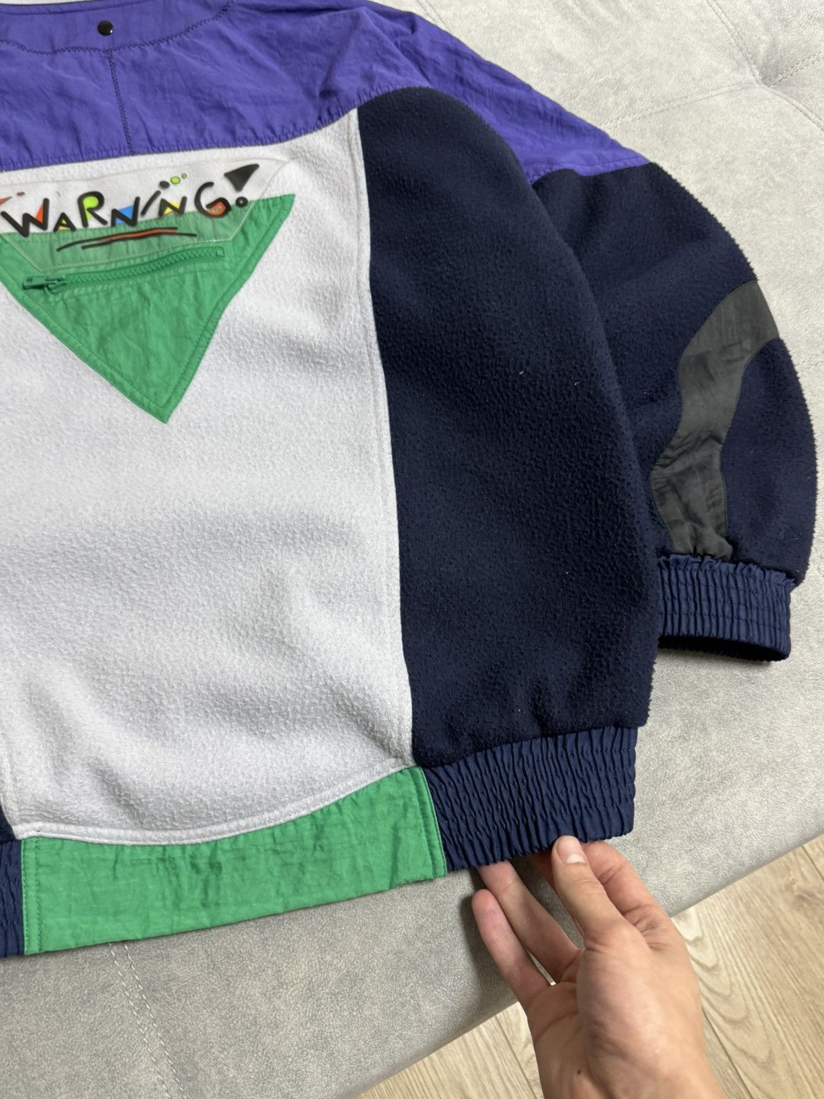 Adidas Rare Vintage Adidas Ski Fleece Jacket Y2K Men’s Size L Nylon Size US L / EU 52-54 / 3 - 16 Thumbnail