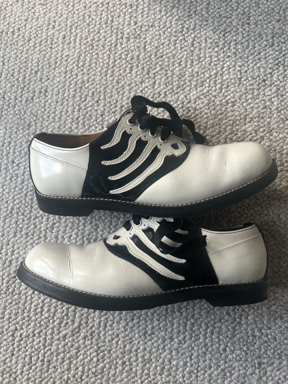 Undercover Undercover AW13 Skeleton Lace-Up Shoes Size US 5.5 / EU 38 - 3 Thumbnail