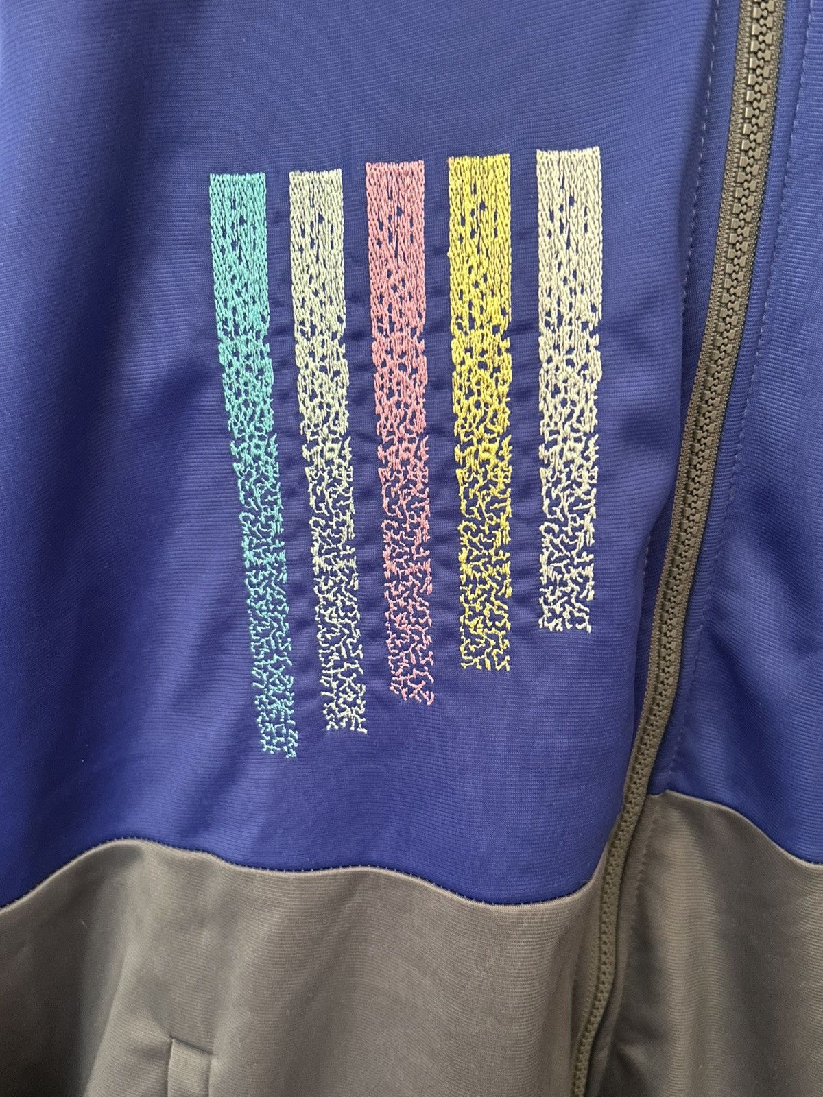 Sergio Tacchini × Vintage Zippered sweater Size US XL / EU 56 / 4 - 3 Thumbnail