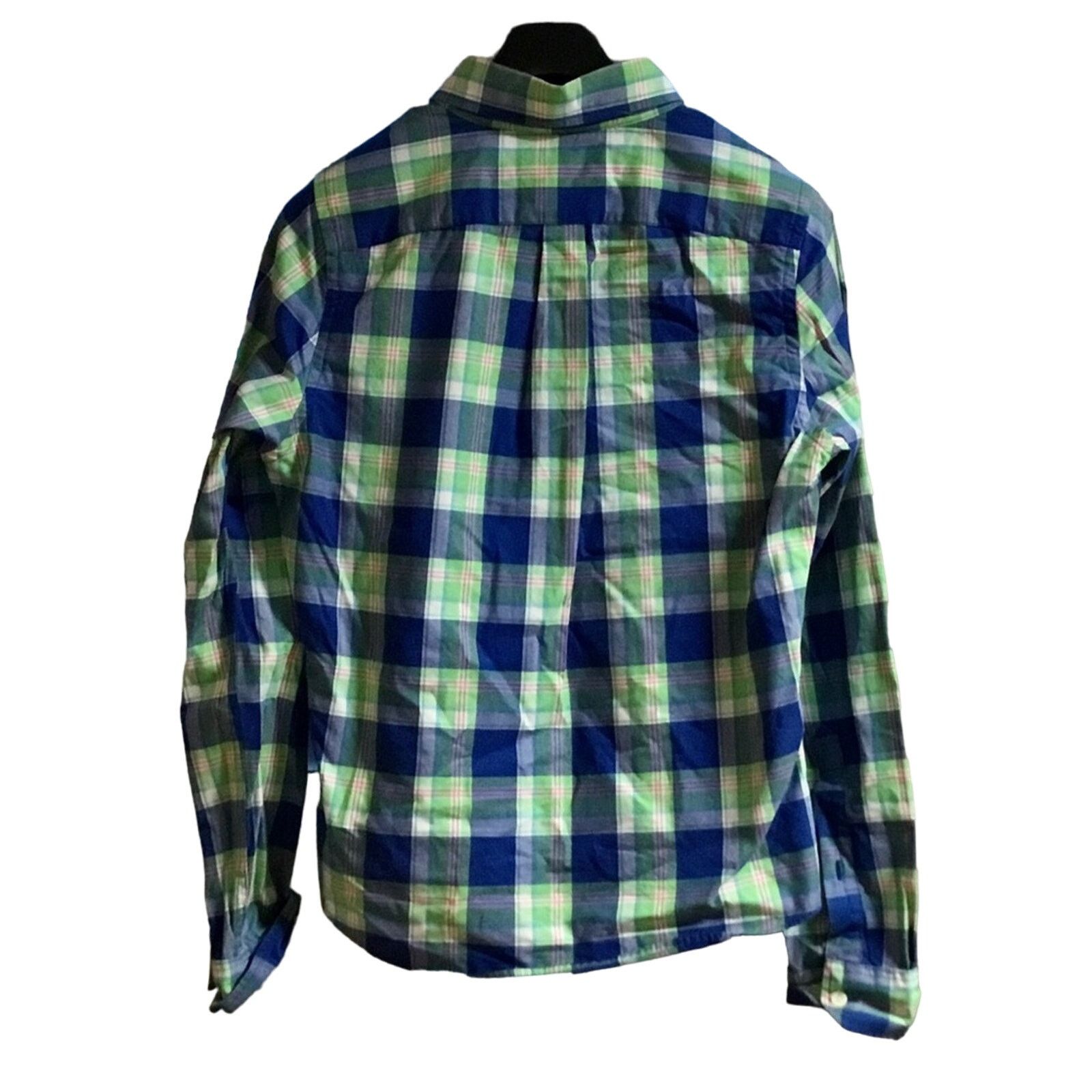 Abercrombie & Fitch Abercrombie & Fitch Muscle Plaid Cotton Shirt Size US S / EU 44-46 / 1 - 3 Thumbnail