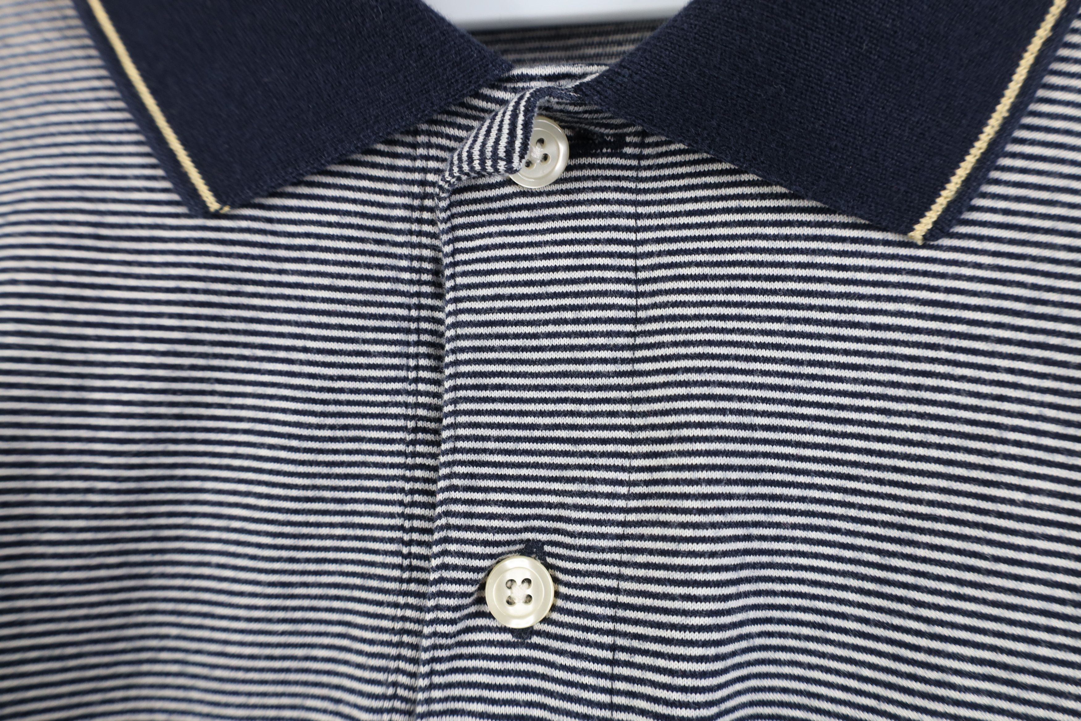 Nautica Vintage 90s Nautica Spell Striped Collared Golf Polo Shirt Size US XXL / EU 58 / 5 - 5 Thumbnail
