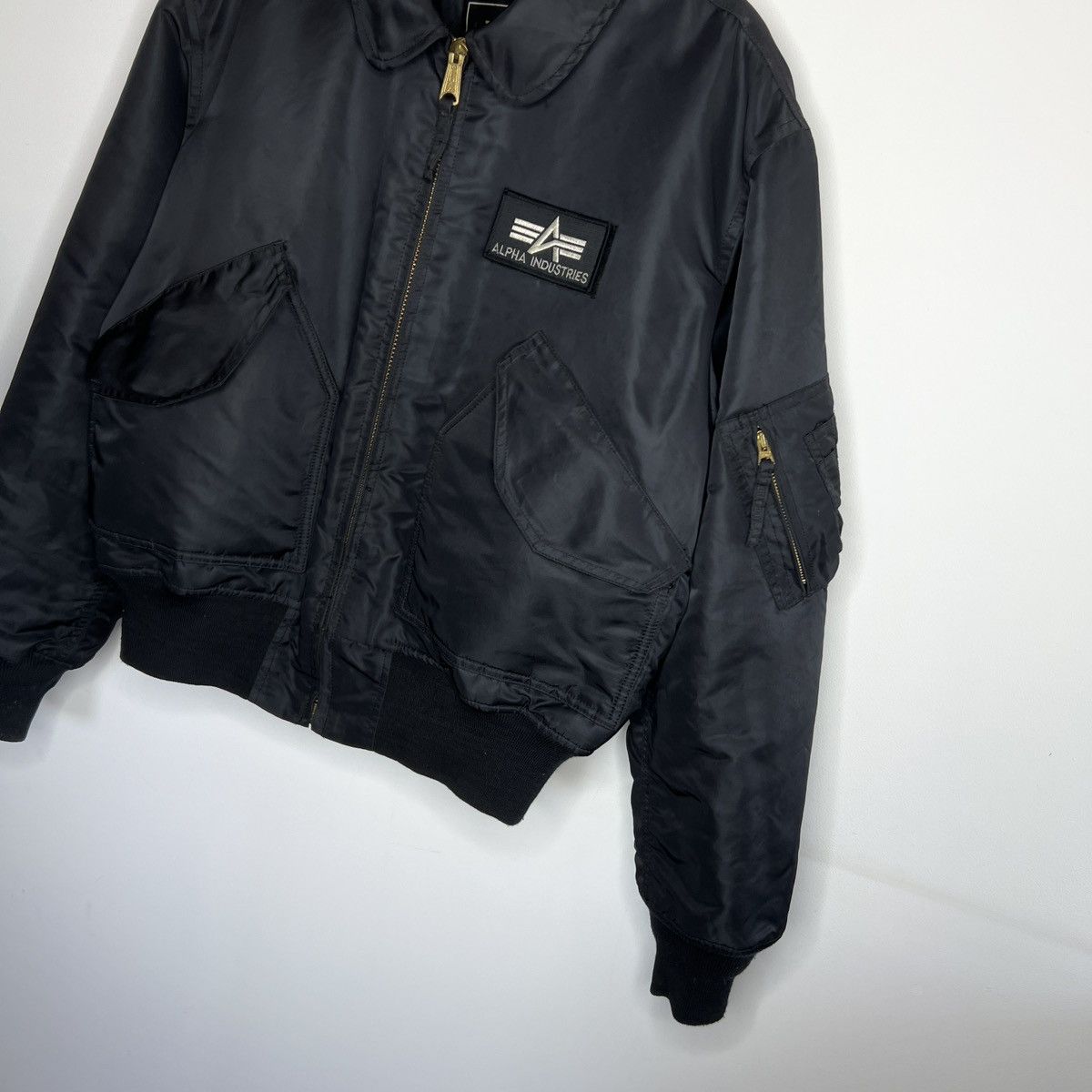 Alpha Industries × Vintage ALPHA INDUSTRIES VINTAGE CWU-45 BOMBER JAKCET Y2K Size US L / EU 52-54 / 3 - 2 Thumbnail