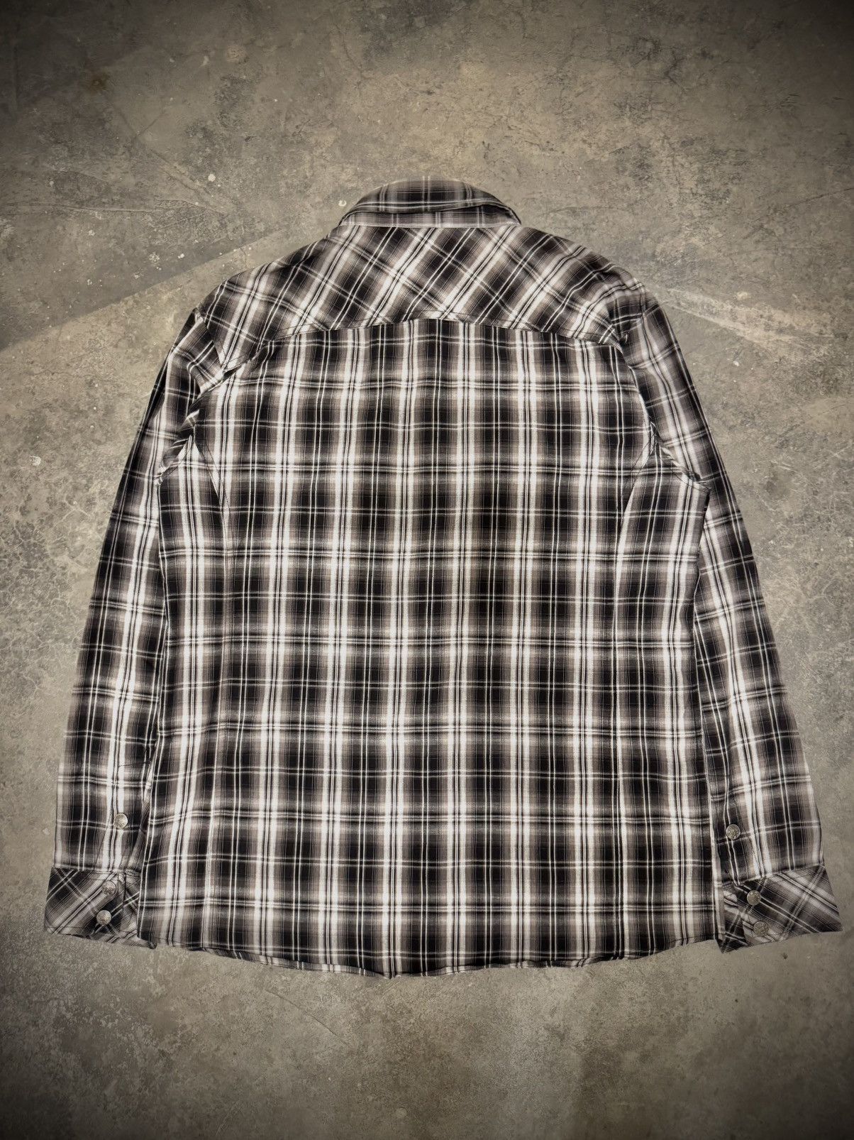 Japanese Brand Rare Roushatte Punk Plaid Flannel Size US L / EU 52-54 / 3 - 5 Thumbnail