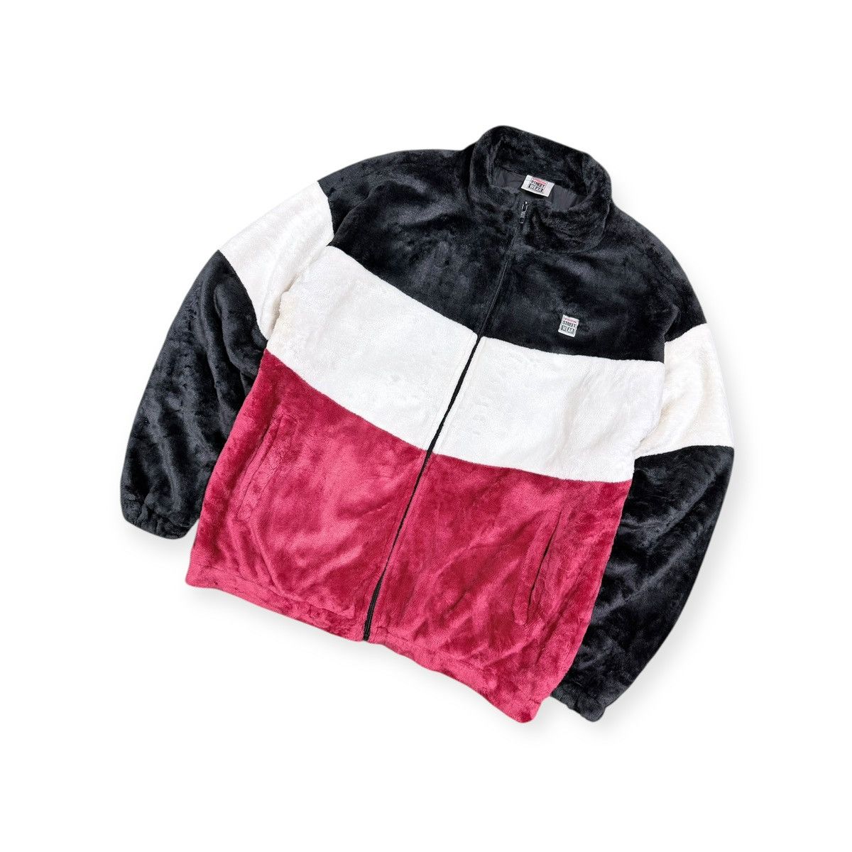Vision Streetwear Vision Streetwear Fluppy Striped Fleece Zipper Jacket Size US M / EU 48-50 / 2 - 6 Thumbnail