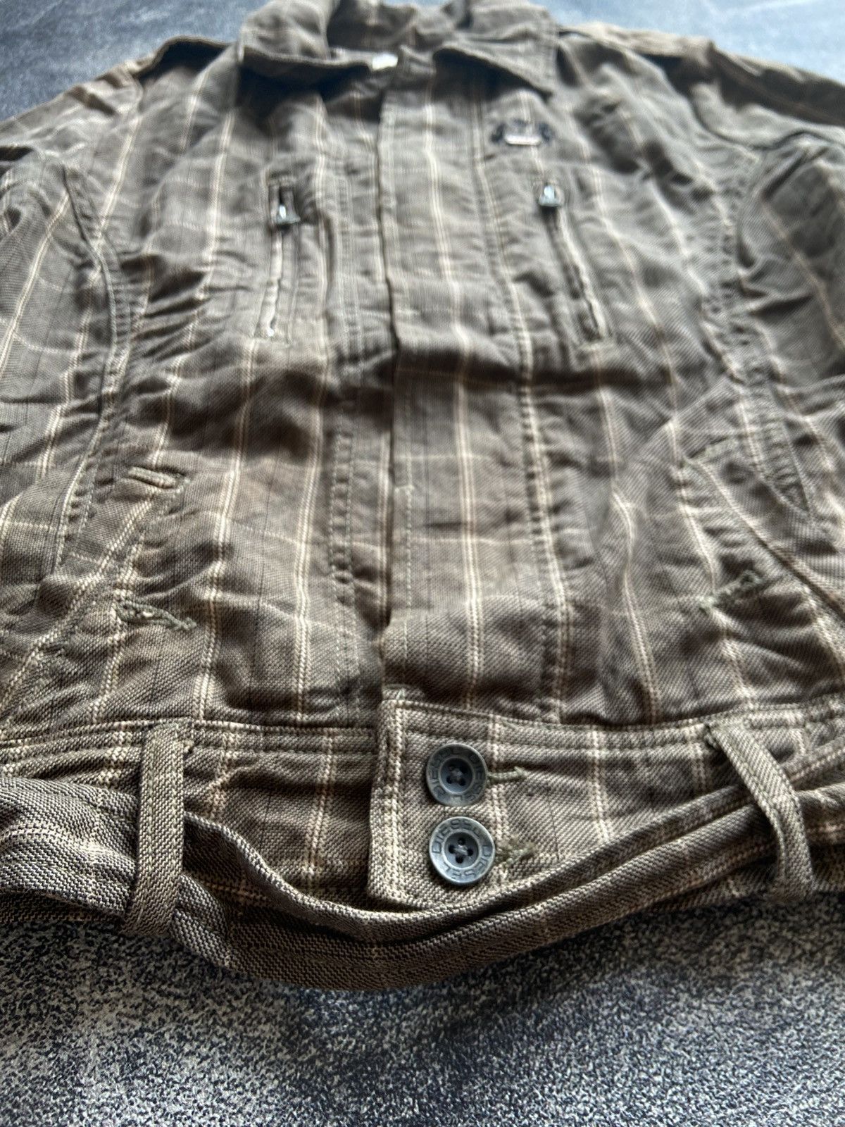 Diesel DIESEL ARCHIVE JACKET ZIPPER PUNK STYLE Size US S / EU 44-46 / 1 - 9 Thumbnail