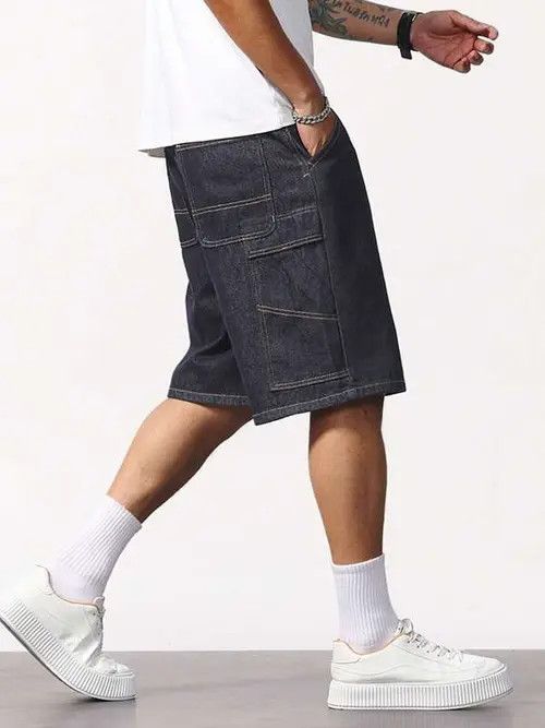 Japanese Brand × Vintage RETRO vintage jeans Y2K denim shorts Size US 34 / EU 50 - 3 Thumbnail