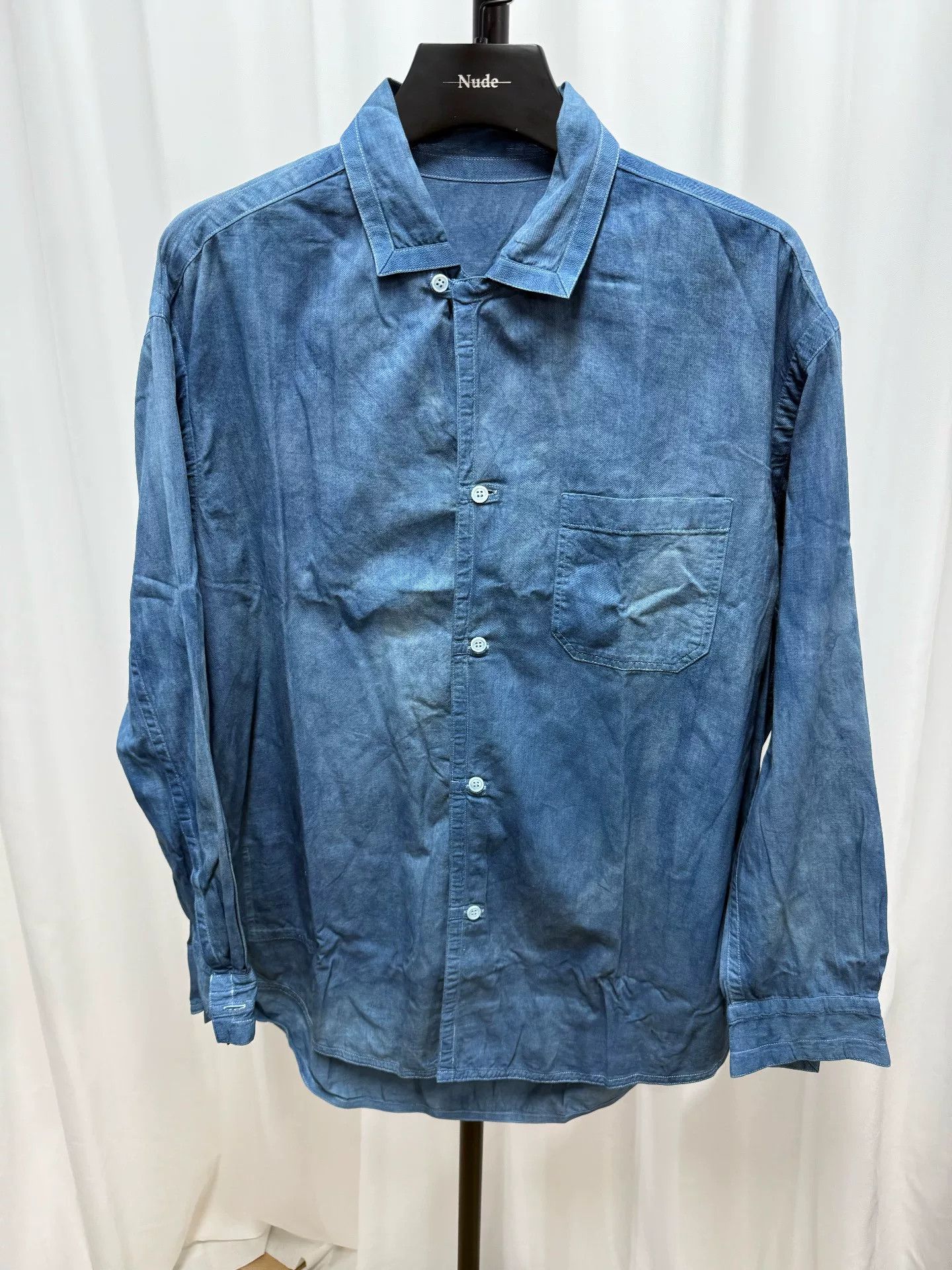 Yohji Yamamoto Yohji Yamamoto Tie-Dye Loose Shirt Size US M / EU 48-50 / 2 - 1 Thumbnail