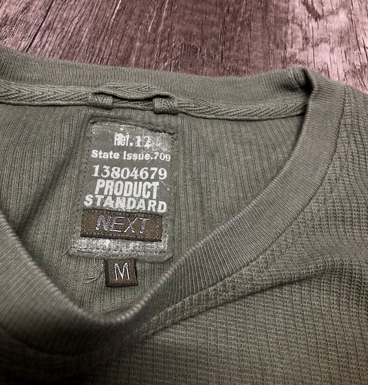 NEXT × Vintage NEXT PRODUCT STANDART LONG SLEEVE TEE SHIRT (Unisex) Size US M / EU 48-50 / 2 - 12 Thumbnail