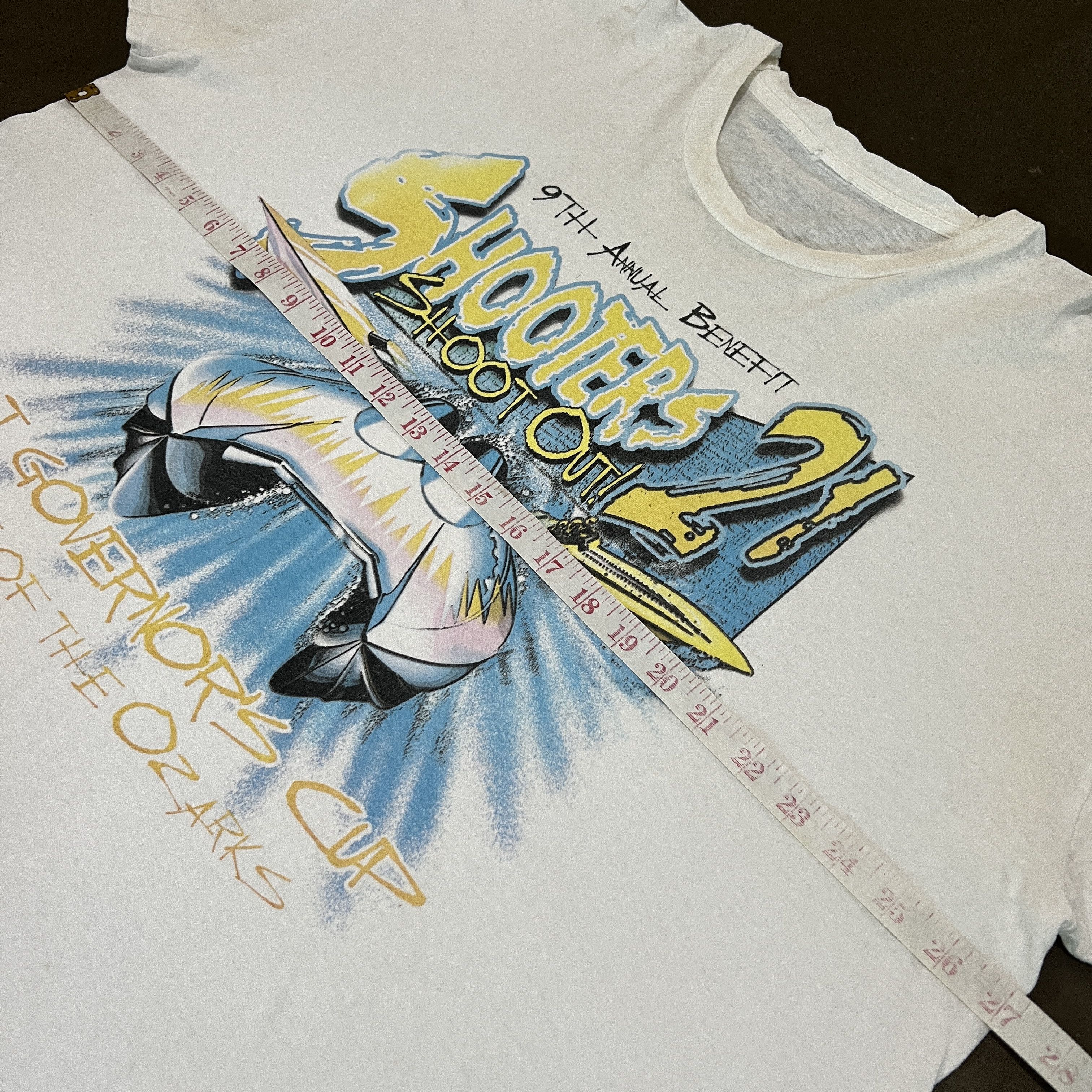 Sports Specialties × Vintage Vintage 90s Lake of the Ozarks Shootout Powerboat Tee 2XL Size US XXL / EU 58 / 5 - 12 Thumbnail