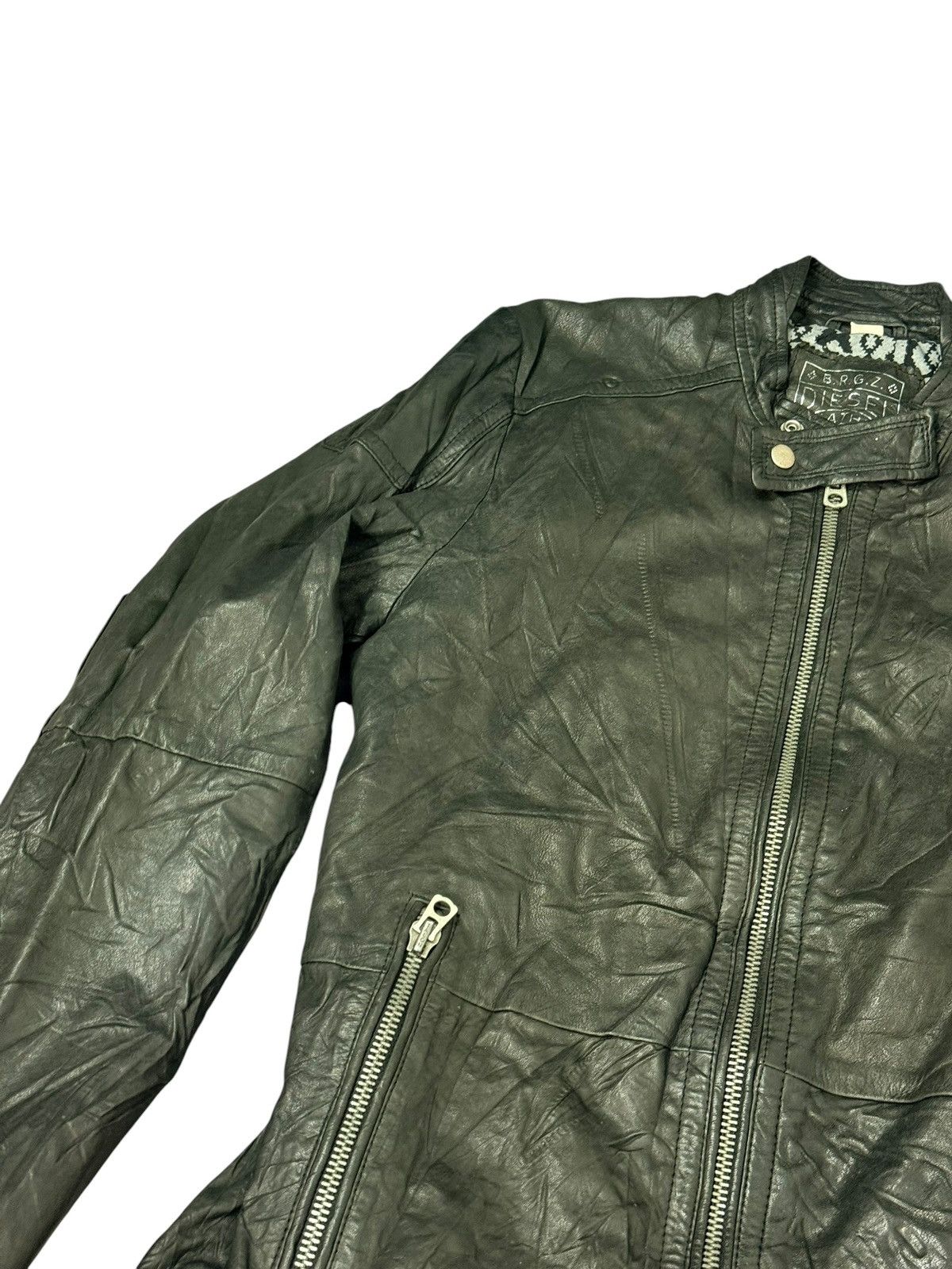 Diesel Diesel Bikers Leather Jacket amiri dior homme rick owen 7🟩3 Size US M / EU 48-50 / 2 - 6 Thumbnail