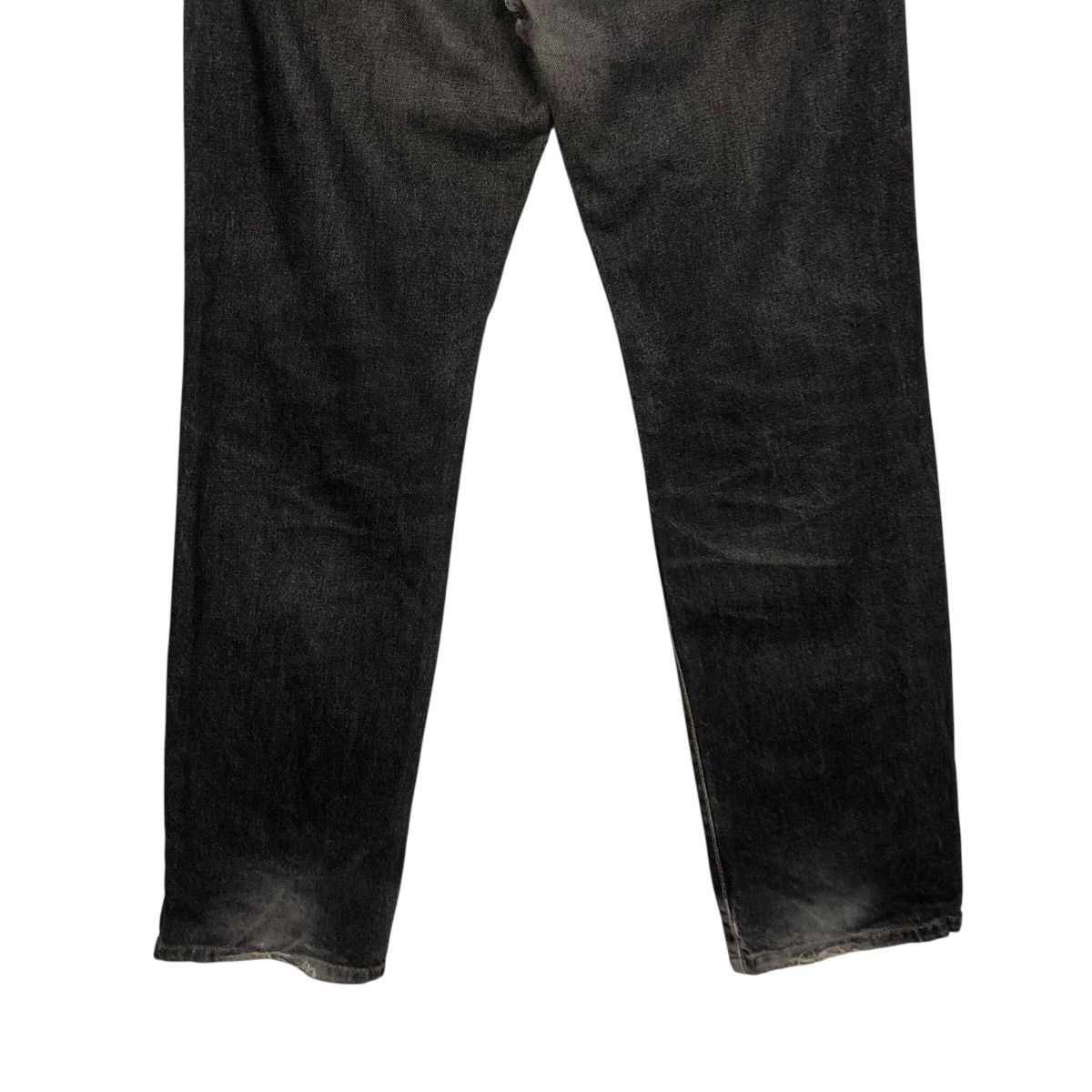 Japanese Brand Warehouse High Rise Straight Leg Jeans Faded Washed Denim Size US 30 / EU 46 - 12 Thumbnail