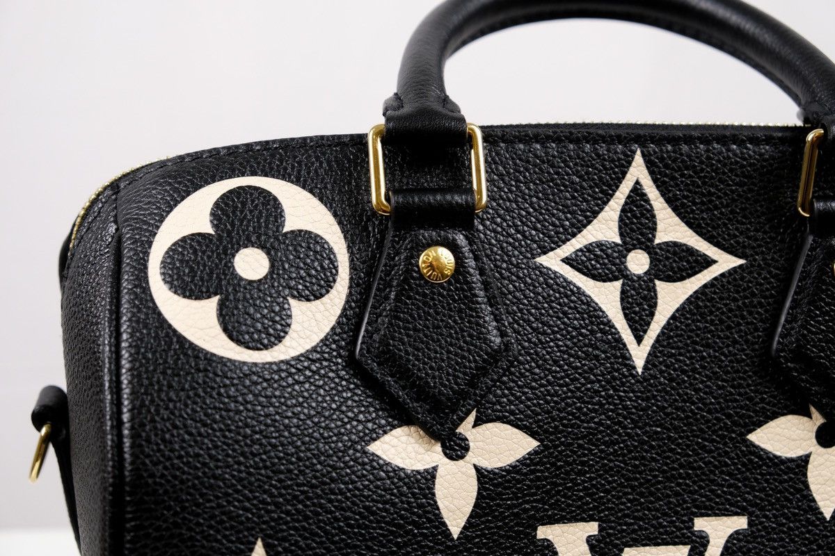 Louis Vuitton LV Speedy Bandouliere Bag Bicolor Monogram Empreinte Size ONE SIZE - 2 Thumbnail