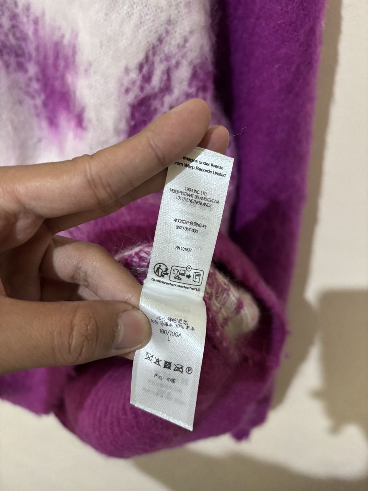 Supreme SUPREME x APHEX TWIN KNITWEAR 2025 Size US L / EU 52-54 / 3 - 5 Thumbnail