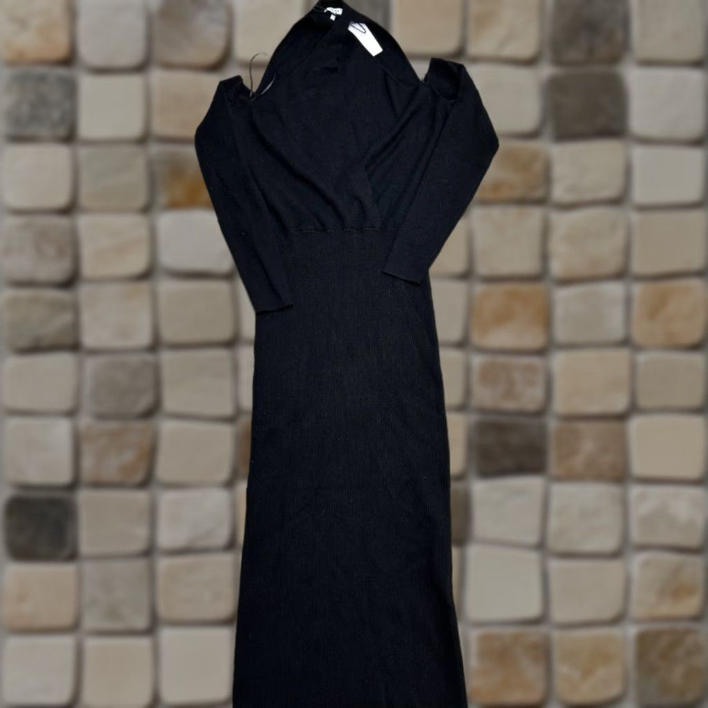 white boat neck dress Retro 50s Ankle Length Dress with Boat Neck and V Back DV2061 Size 16 / Ivory main image 1