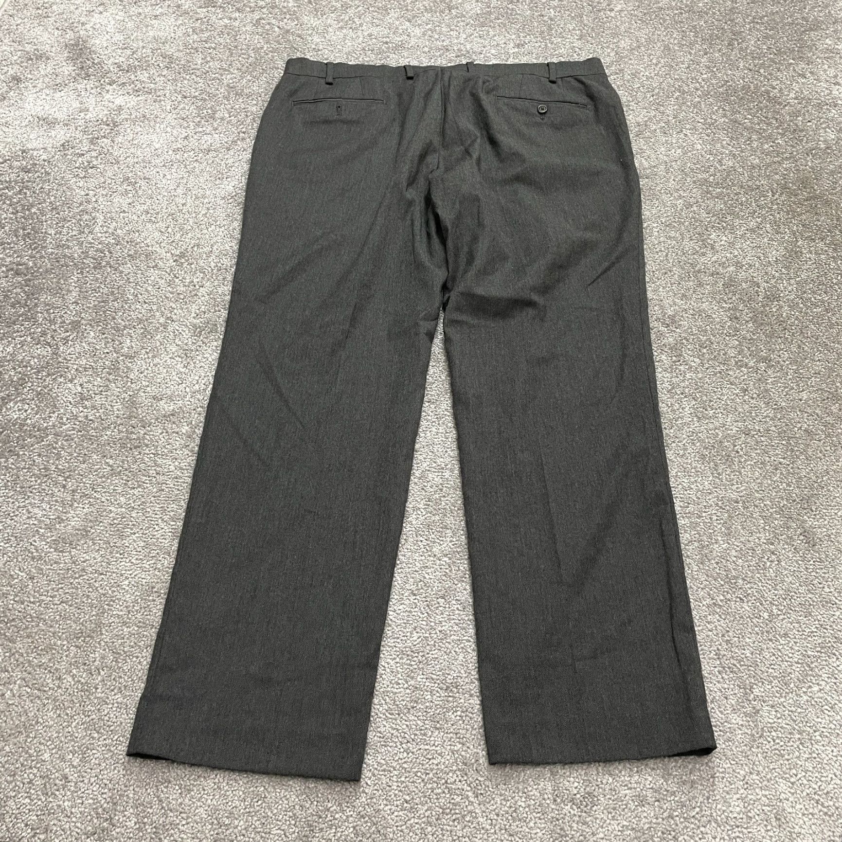 Ralph Lauren Lauren Ralph Lauren Dress Pants Men 38x30 Gray Flat Front Straight Leg Work Dress Pants Mens Regular Gray 30in Inseam City Preppy USA Classic Bedrock? Size US 38 / EU 54 - 2 Thumbnail