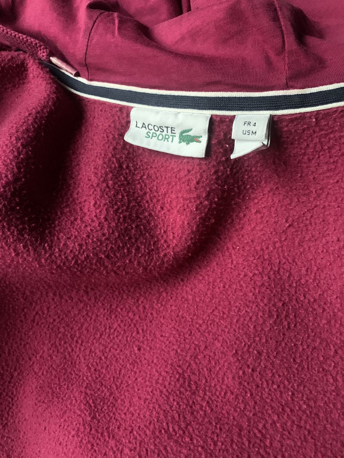 Lacoste Purple Lacoste Mens Hoodie Size US M / EU 48-50 / 2 - 3 Thumbnail