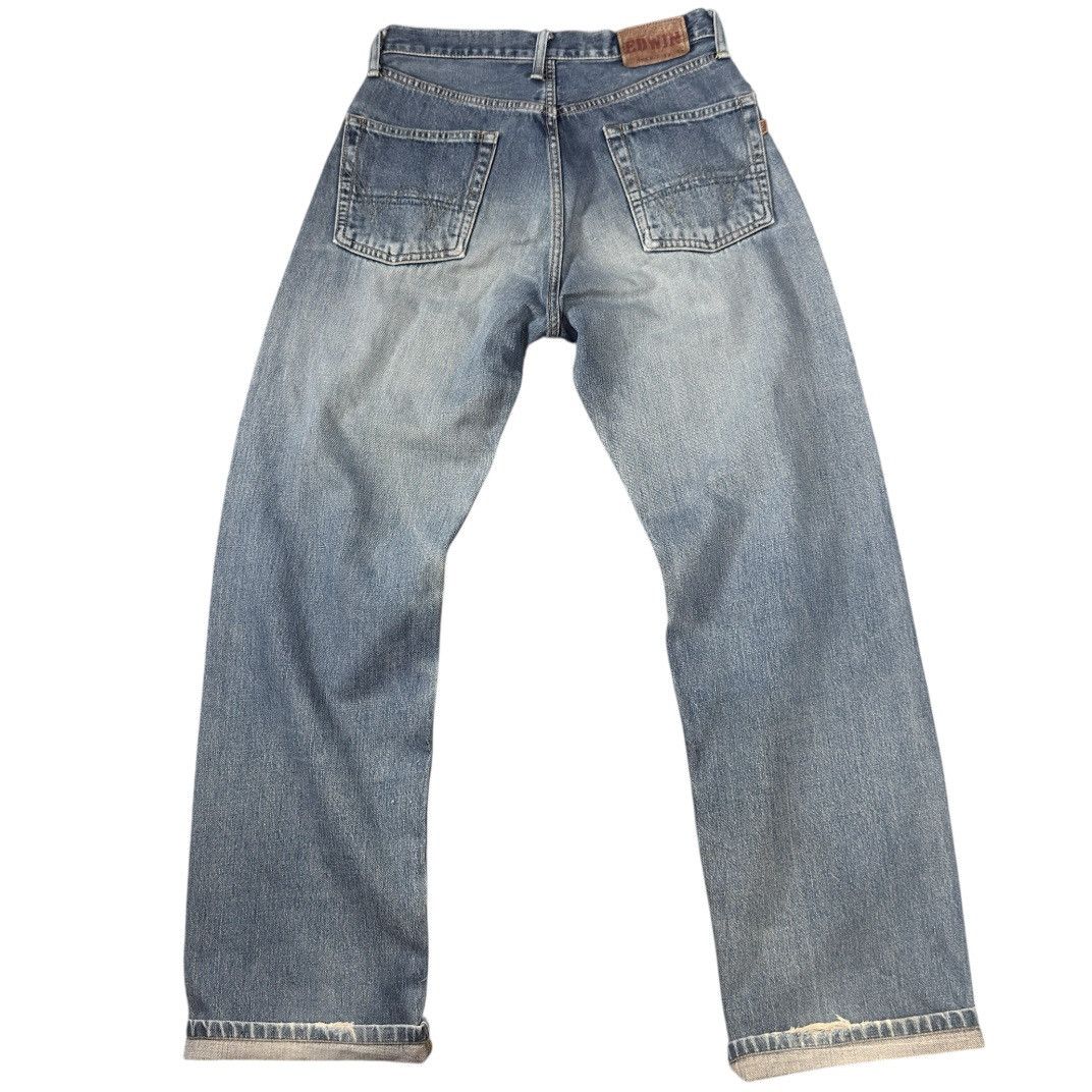 Kapital 🇯🇵 Vintage 90s Selvedge Edwin 505xx Distressed Denim Size US 28 / EU 44 - 2 Thumbnail